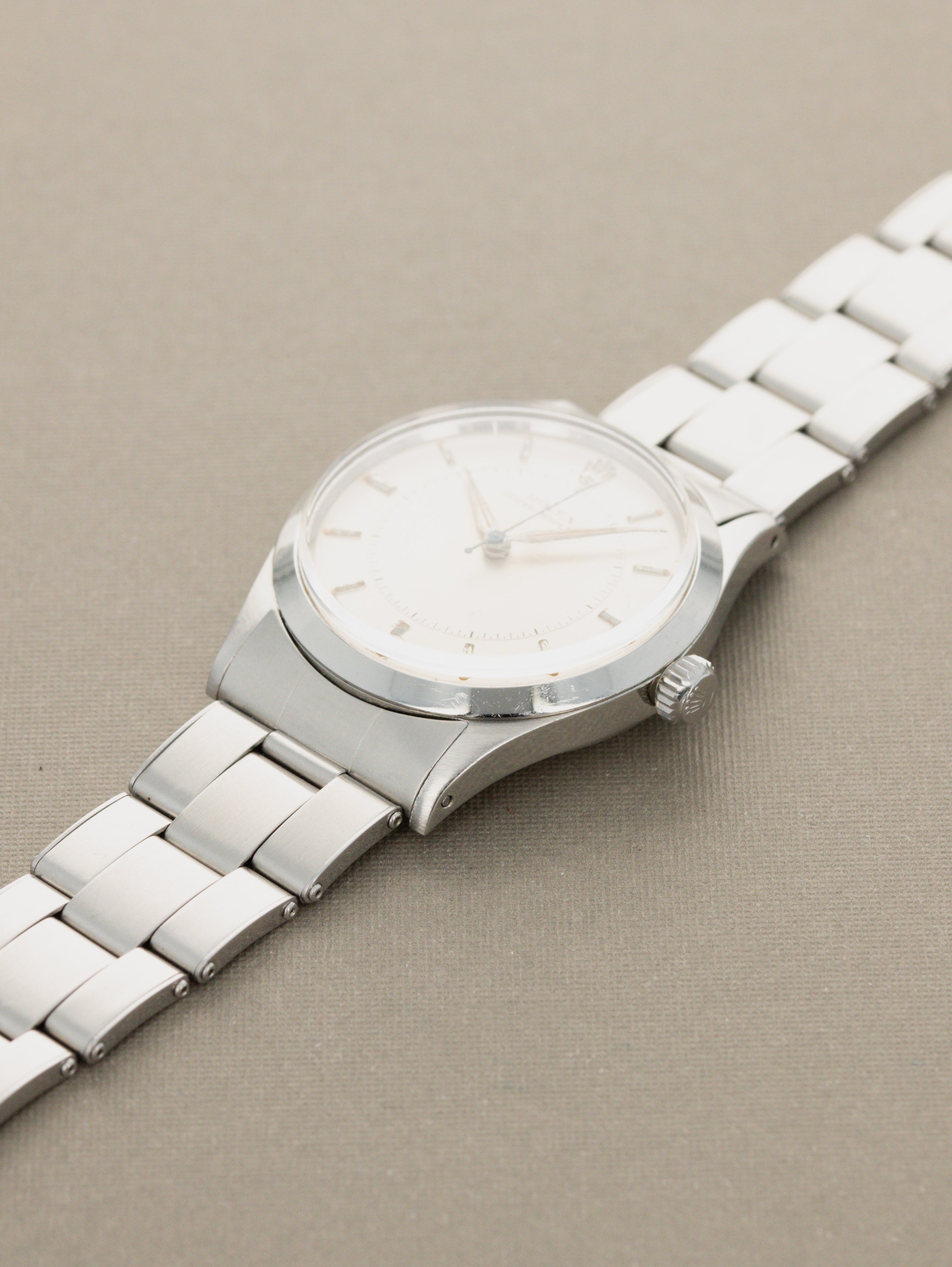 Rolex Oyster Perpetual Ref. 6532 - Silver 'Concentric-Sector' Dial