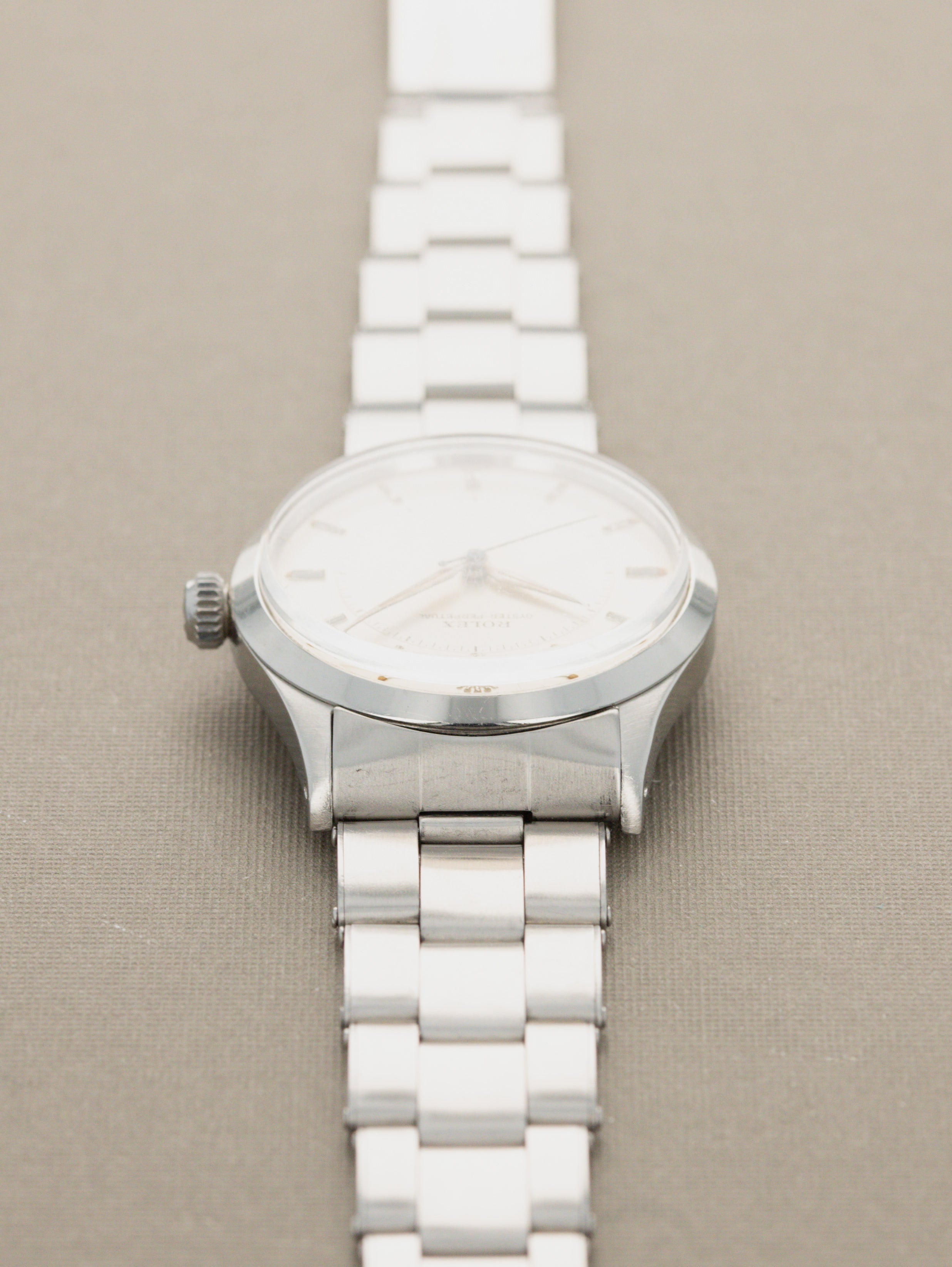 Rolex Oyster Perpetual Ref. 6532 - Silver 'Concentric-Sector' Dial