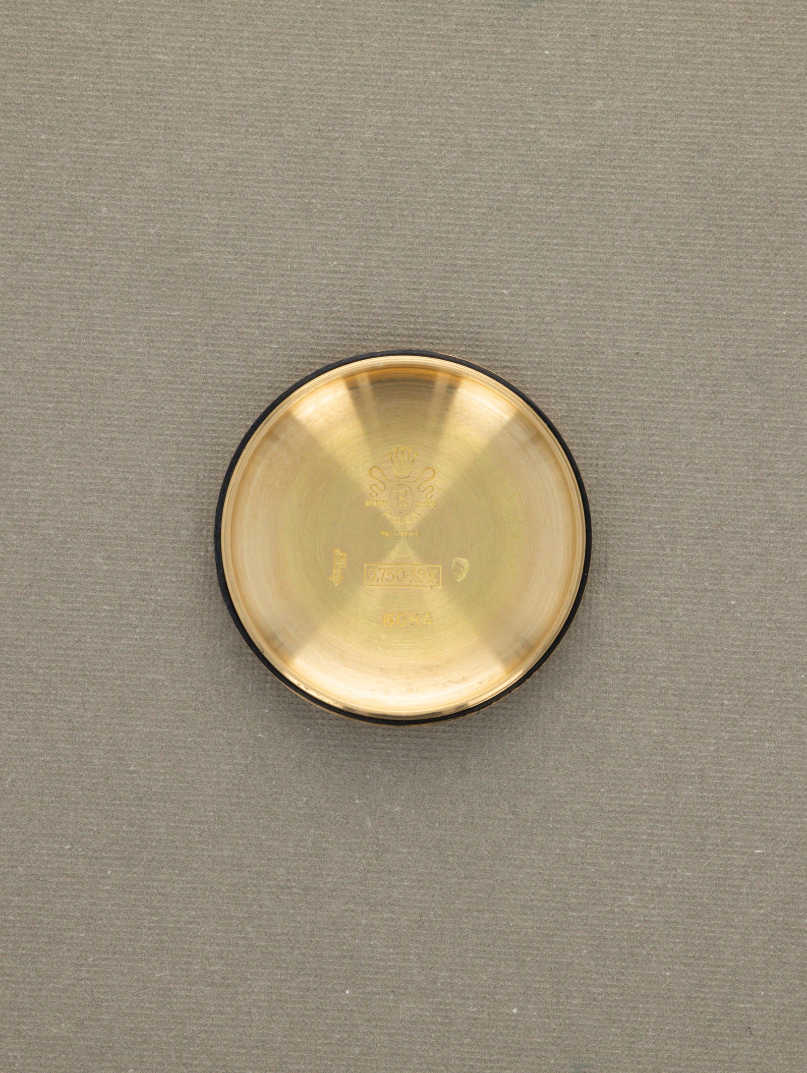 Rolex Oyster Perpetual Ref. 6084 - Non-Luminous 'Cream' Dial Unpolished