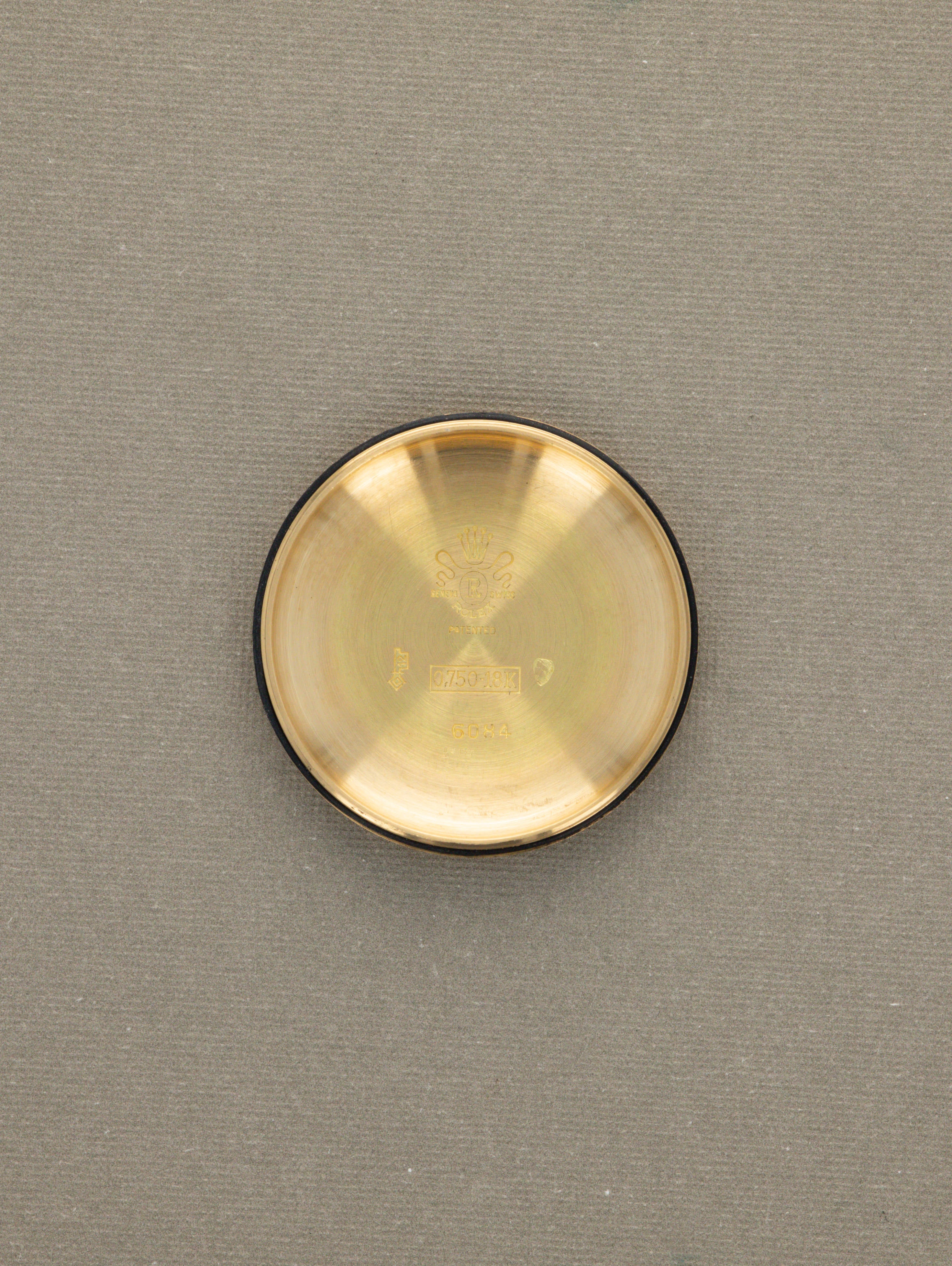 Rolex Oyster Perpetual Ref. 6084 - Non-Luminous 'Cream' Dial Unpolished