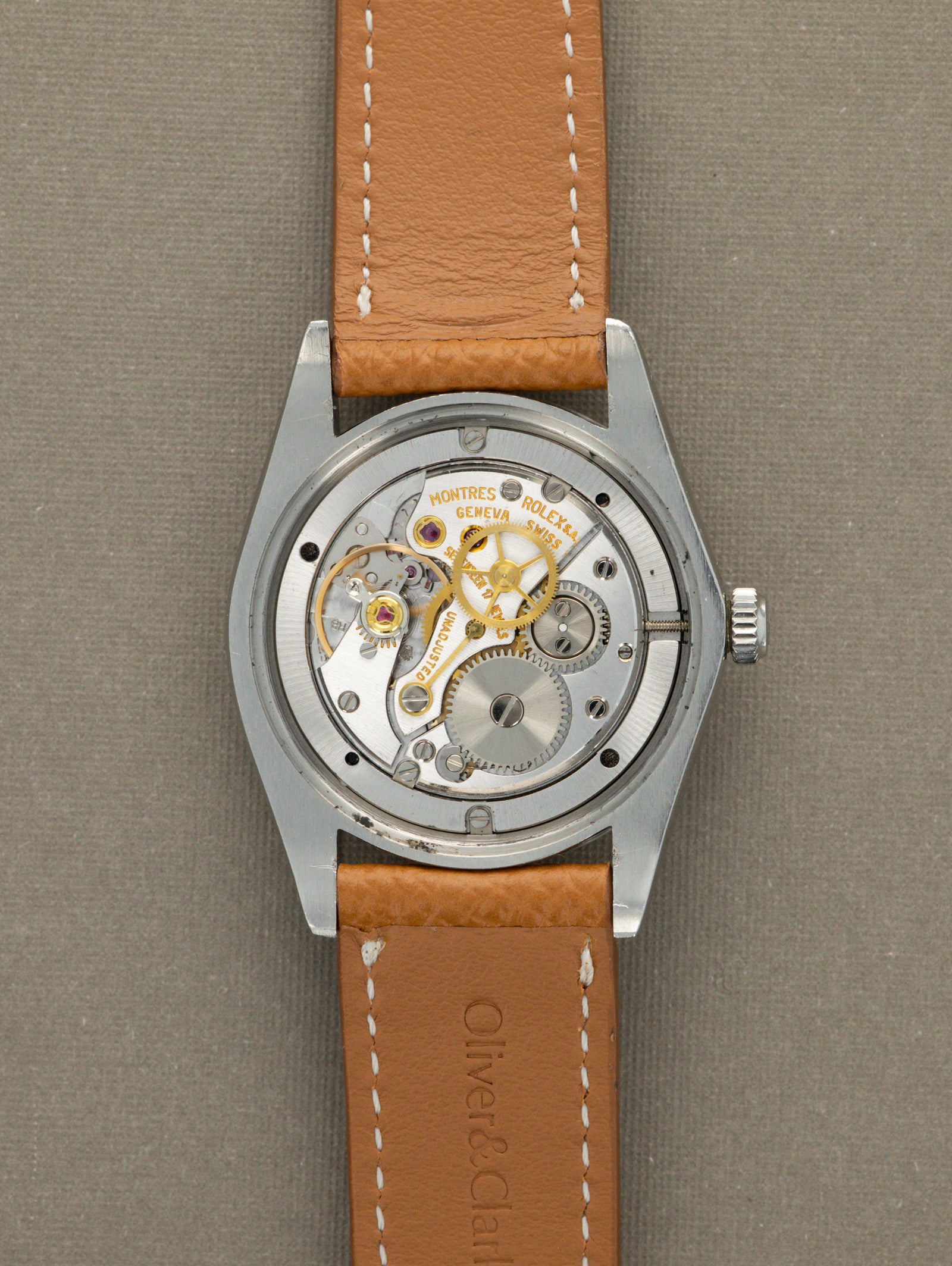 Rolex Oysterdate Ref. 6694 - Gloss Black Dial Unpolished