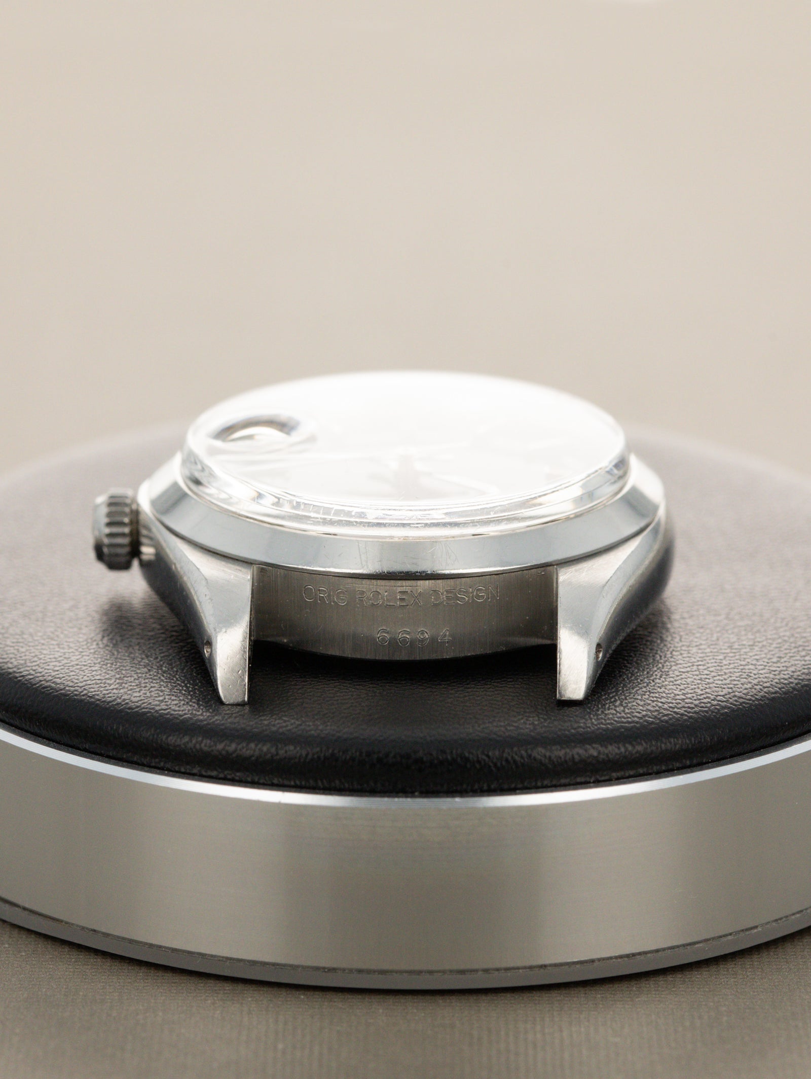 Rolex Oysterdate Ref. 6694 - Gloss Black Dial Unpolished