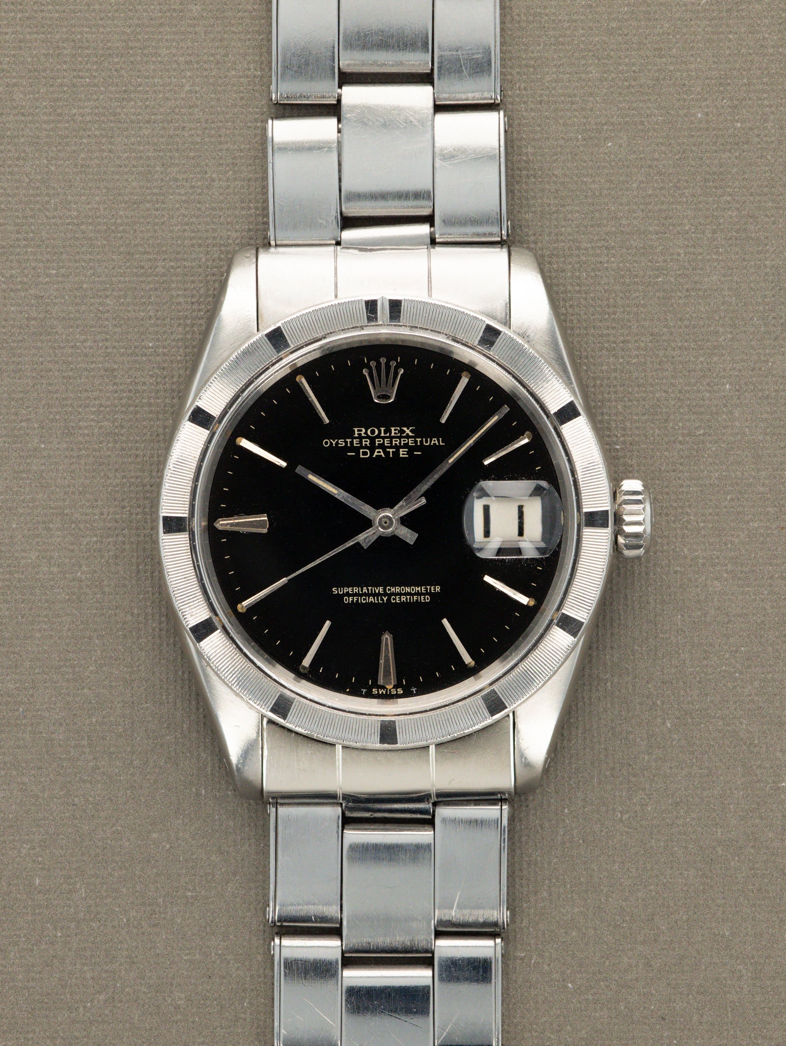 Rolex Oyster Perpetual Date Ref. 1501 - Black 'Gilt' Dial