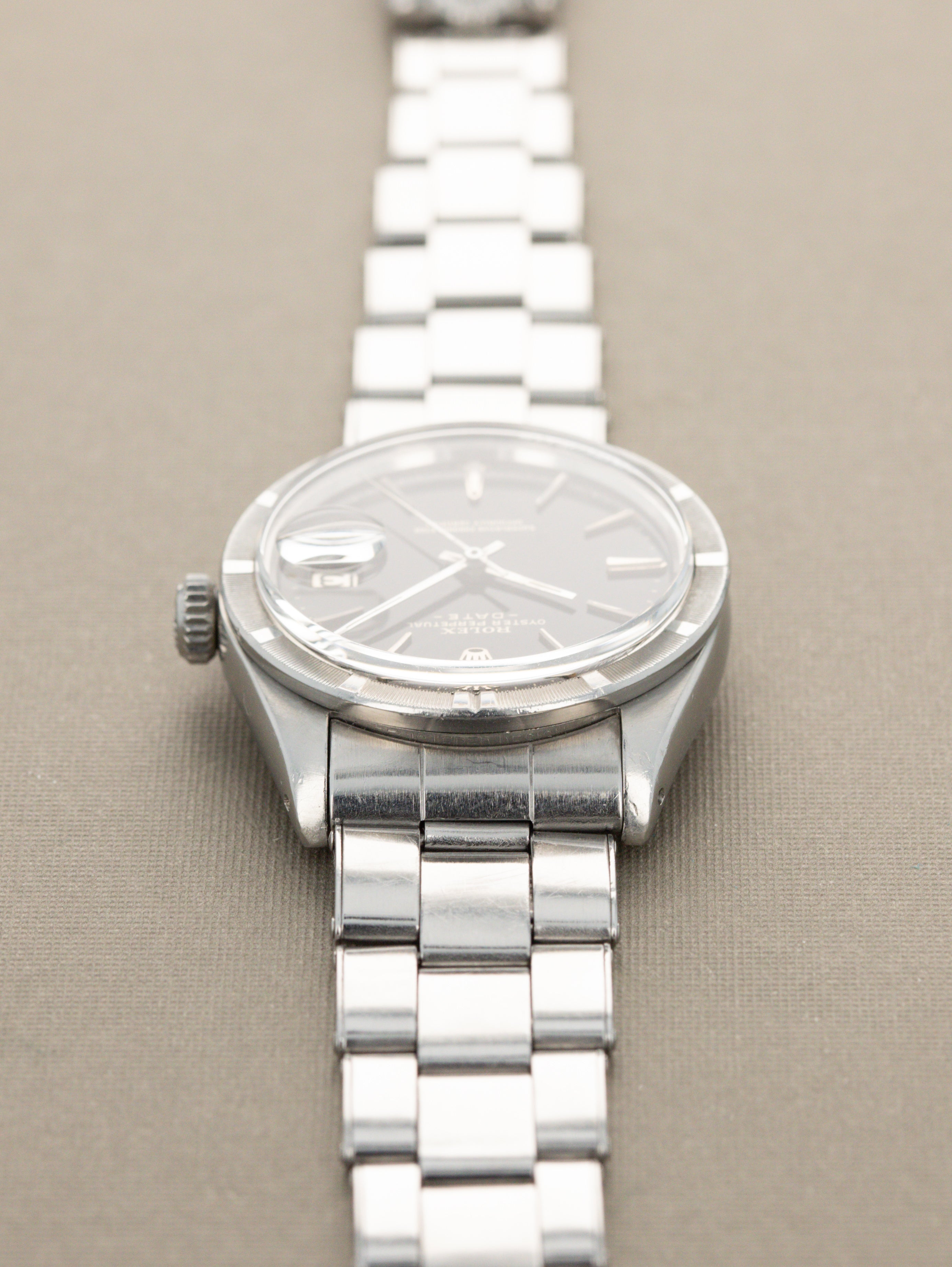 Rolex Oyster Perpetual Date Ref. 1501 - Black 'Gilt' Dial