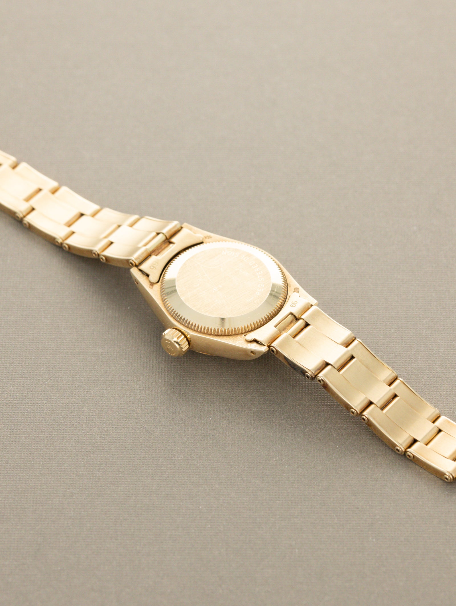 Rolex Oyster Perpetual Ref. 6719 'Tiffany & Co.' - Sunburst Champagne Dial Unpolished