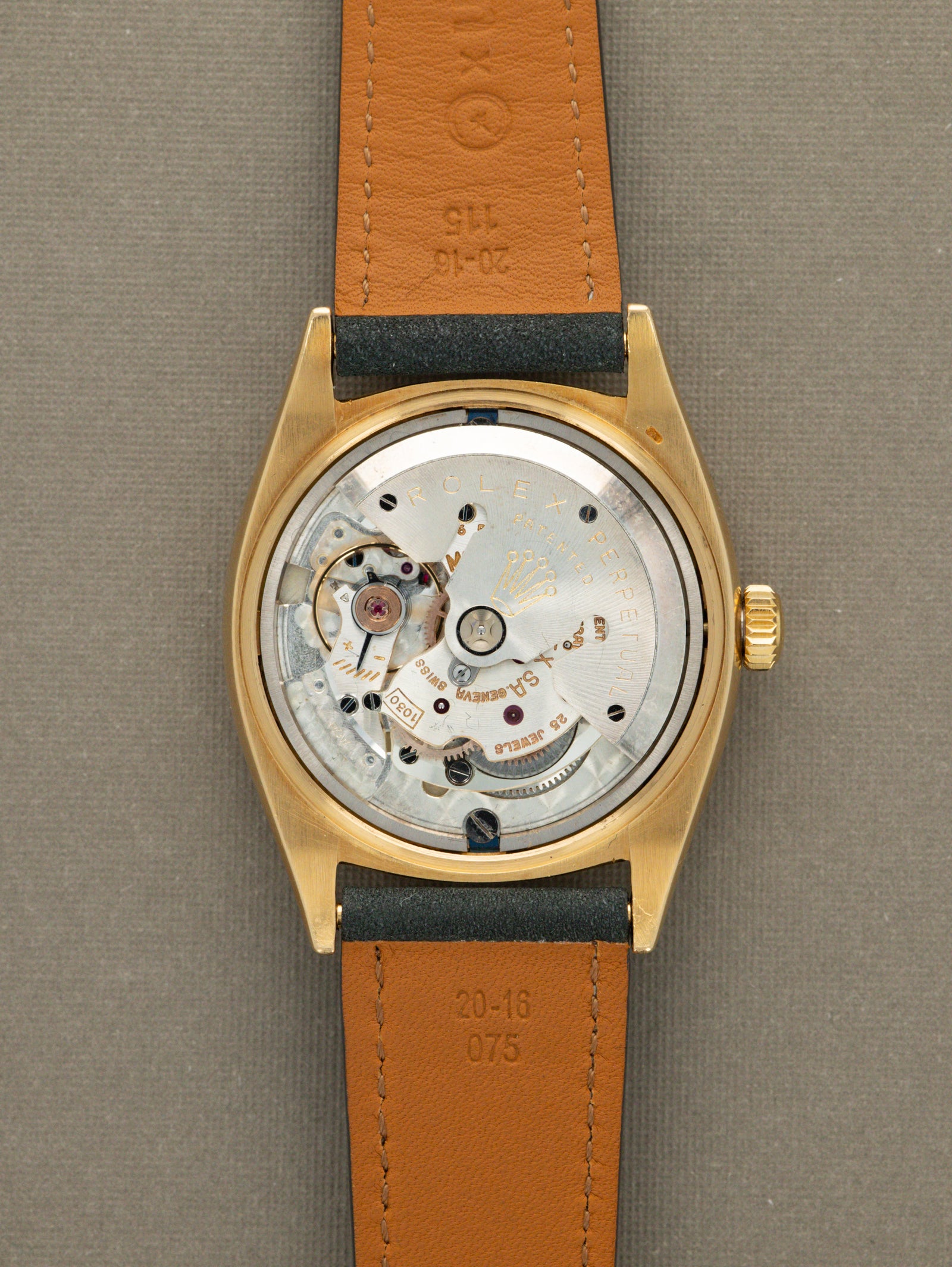 Rolex Oyster Perpetual Ref. 6599 'Jumbo' - Sunburst Silver Dial w/ Box & Papers