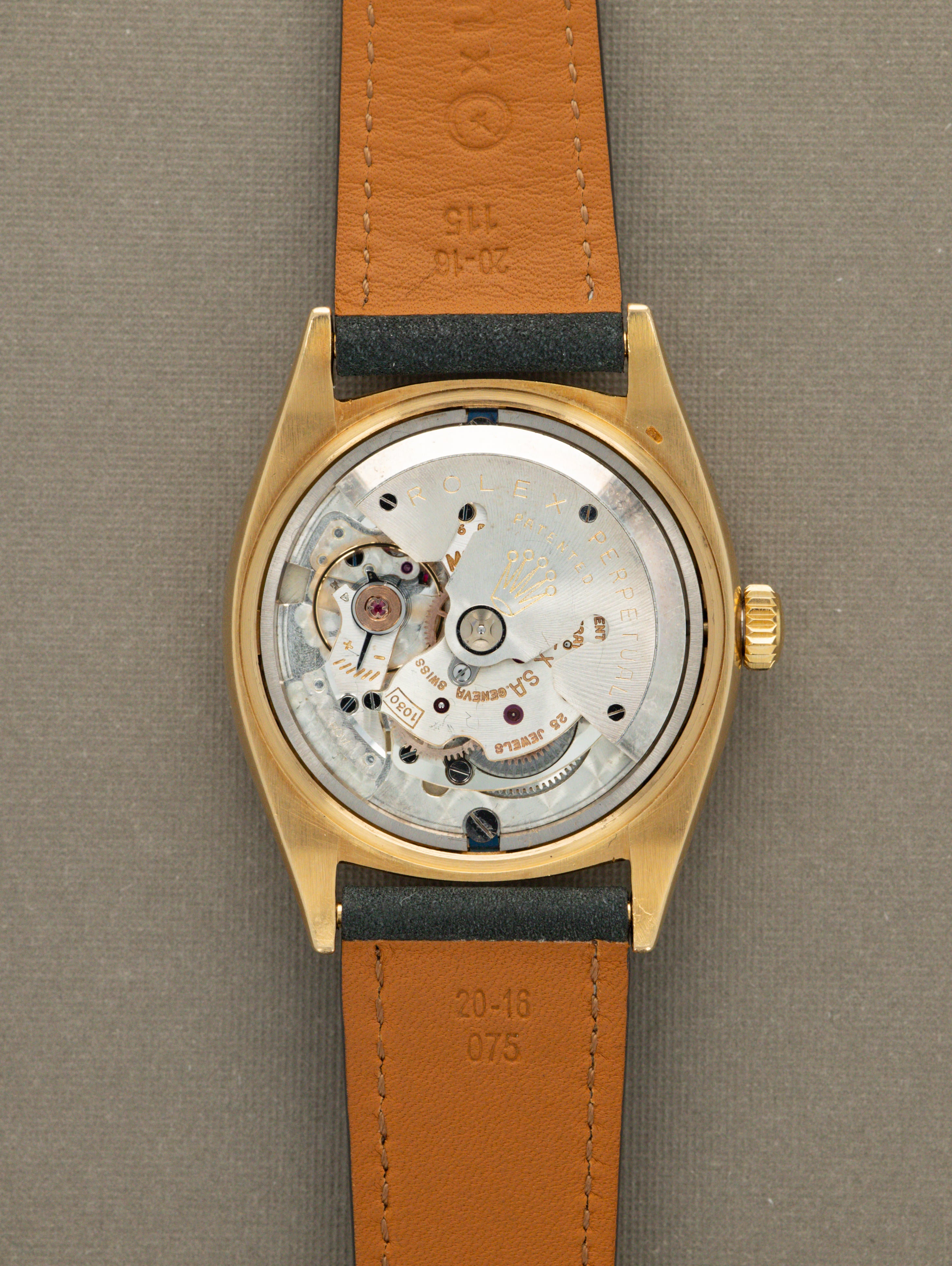 Rolex Oyster Perpetual Ref. 6599 'Jumbo' - Sunburst Silver Dial w/ Box & Papers