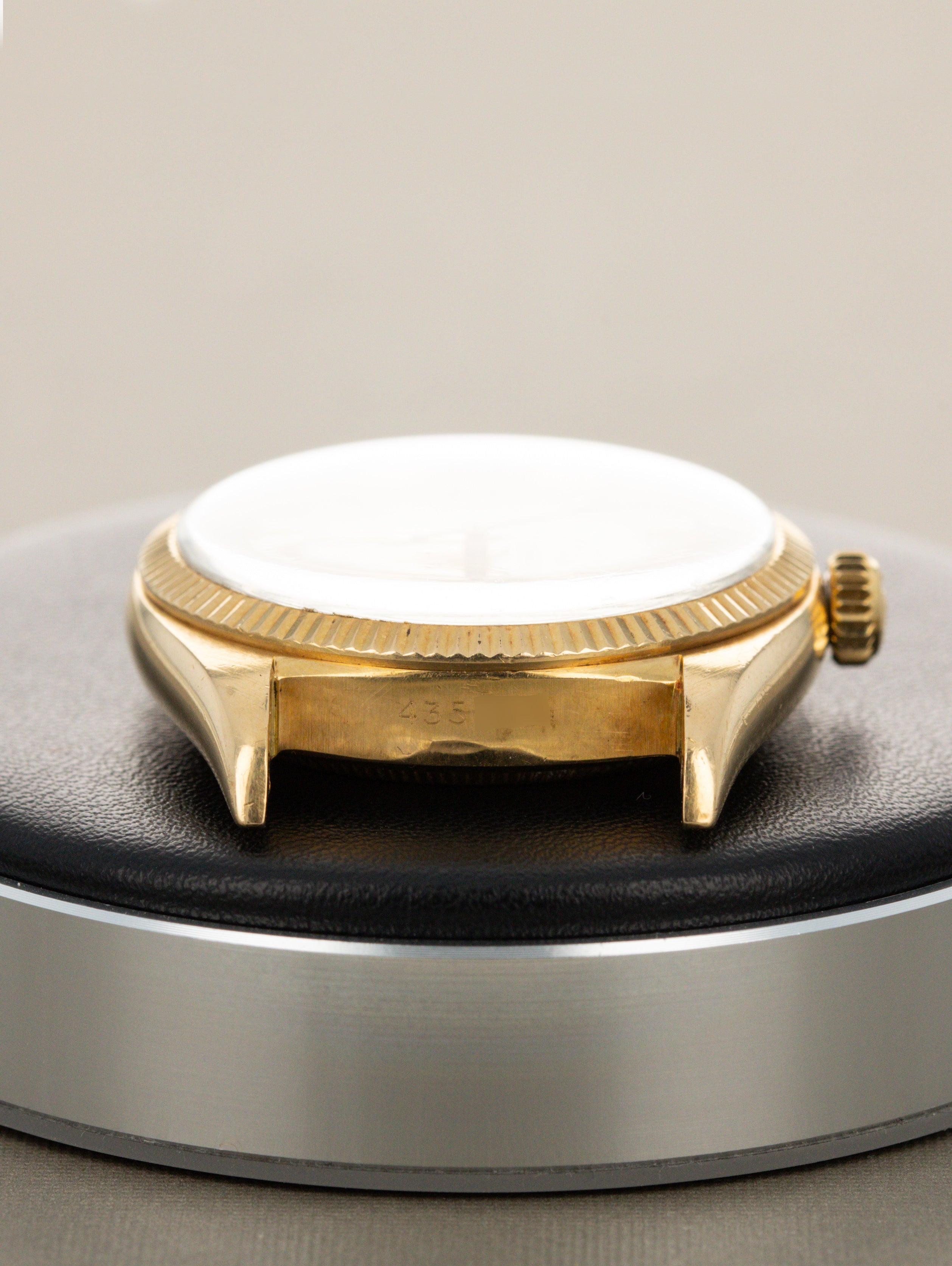 Rolex Oyster Perpetual Ref. 6599 'Jumbo' - Sunburst Silver Dial w/ Box & Papers