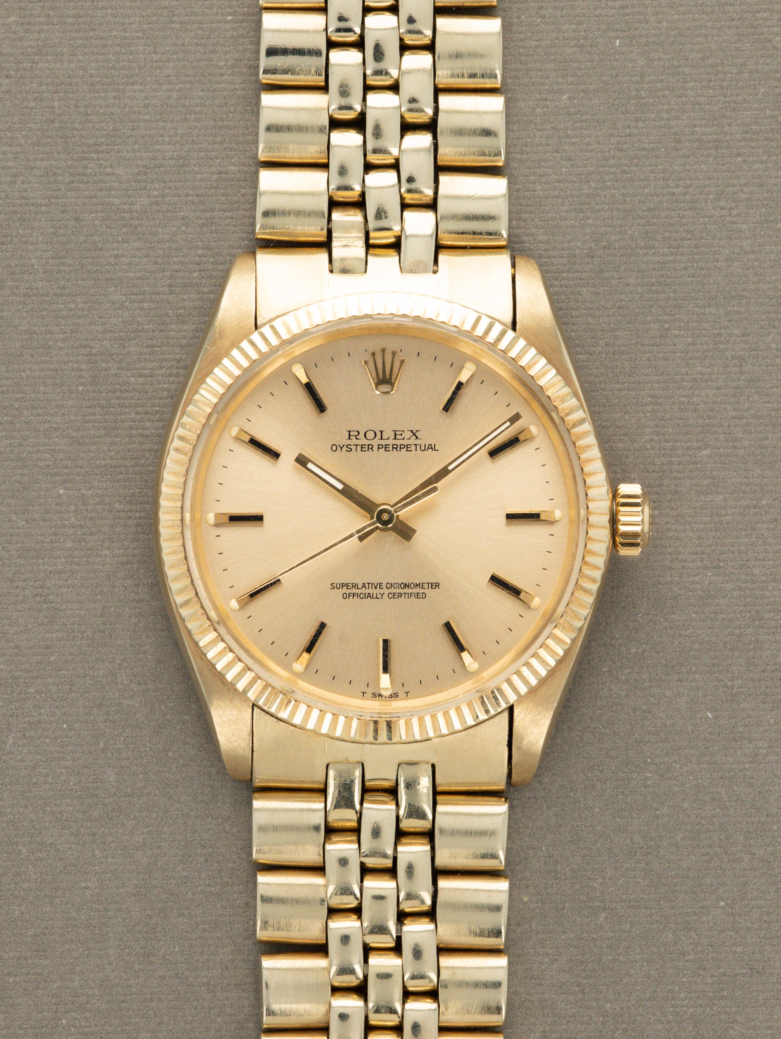 Rolex Oyster Perpetual Ref. 1005 - 14K Yellow Gold