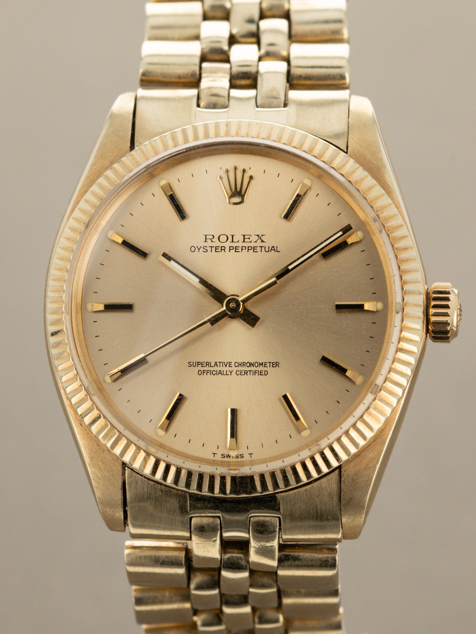 Rolex Oyster Perpetual Ref. 1005 - 14K Yellow Gold
