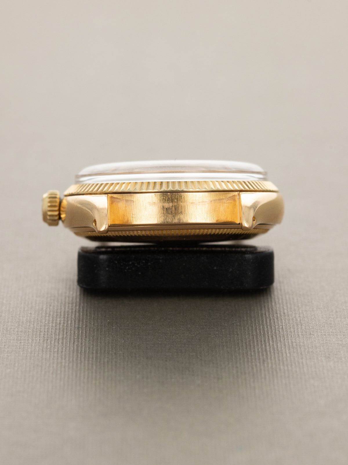 Rolex Oyster Perpetual Ref. 6567 Rose Gold - Satin Silver 'Serpico Y Laino' Dial