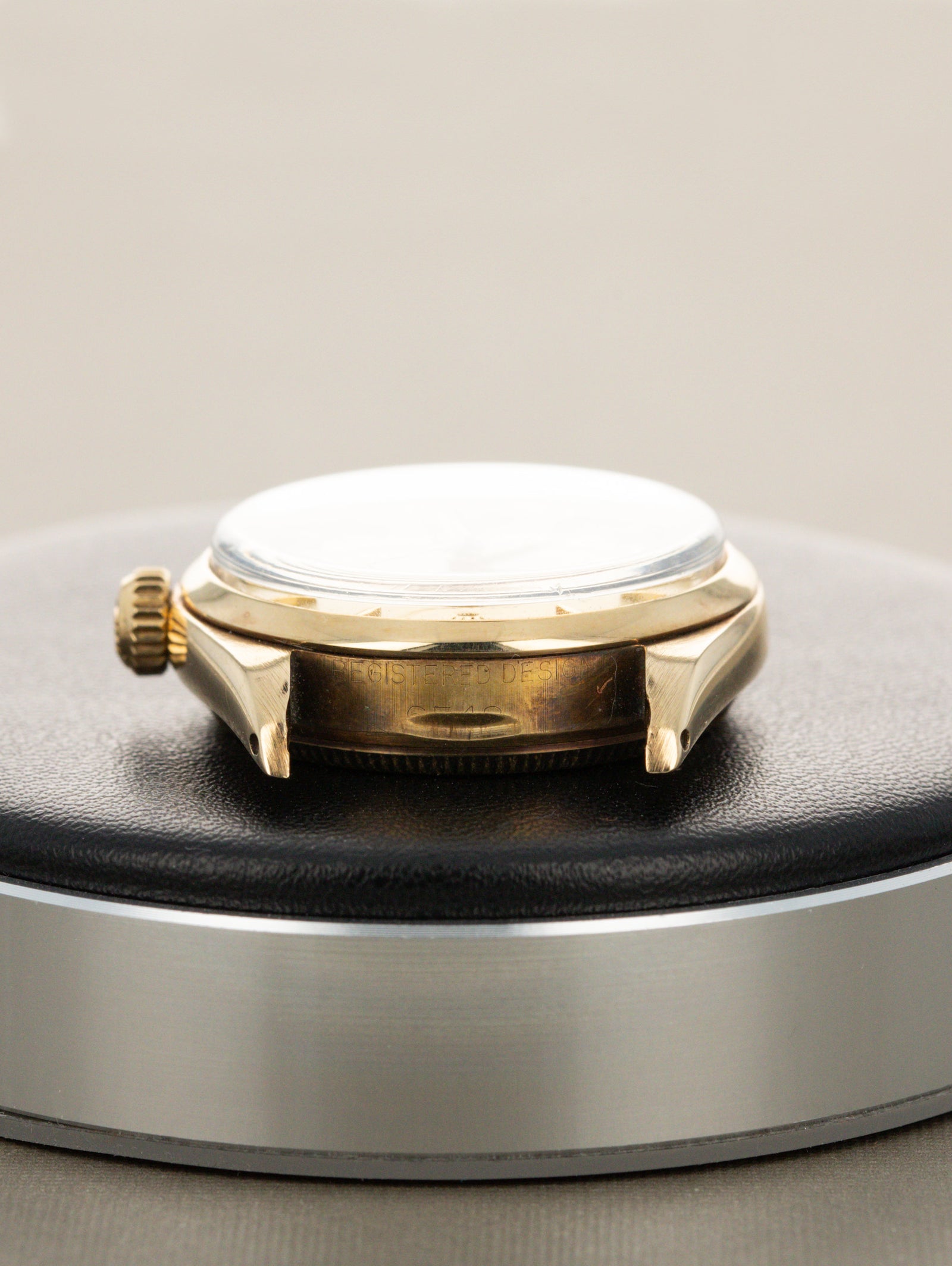 Rolex Oyster Perpetual Ref. 6548 'Midsize' - Sunburst Silver 'Linz' Dial