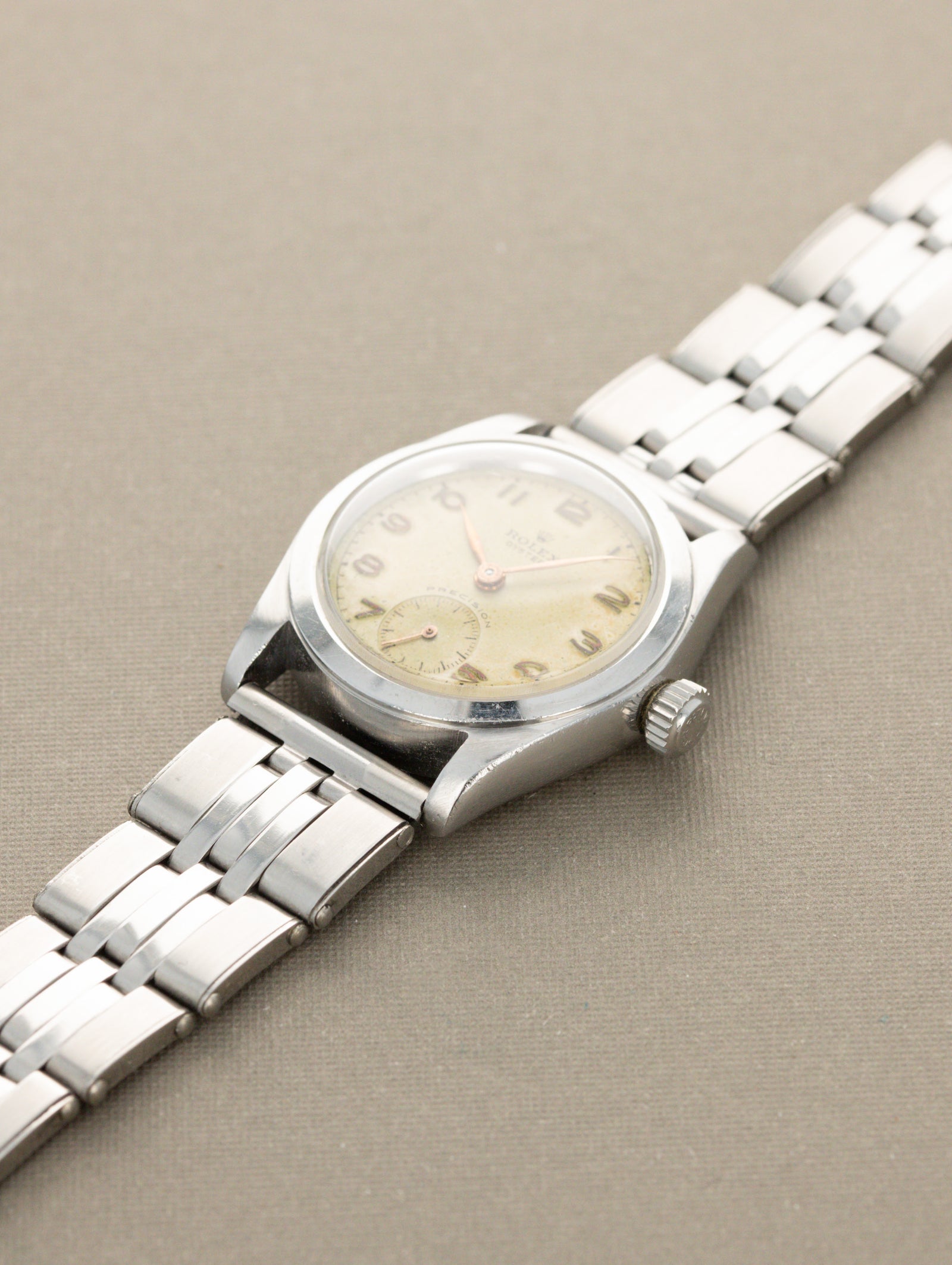 Rolex Oyster Precision Ref. 2280 - Silver Patina Non-Luminous Dial