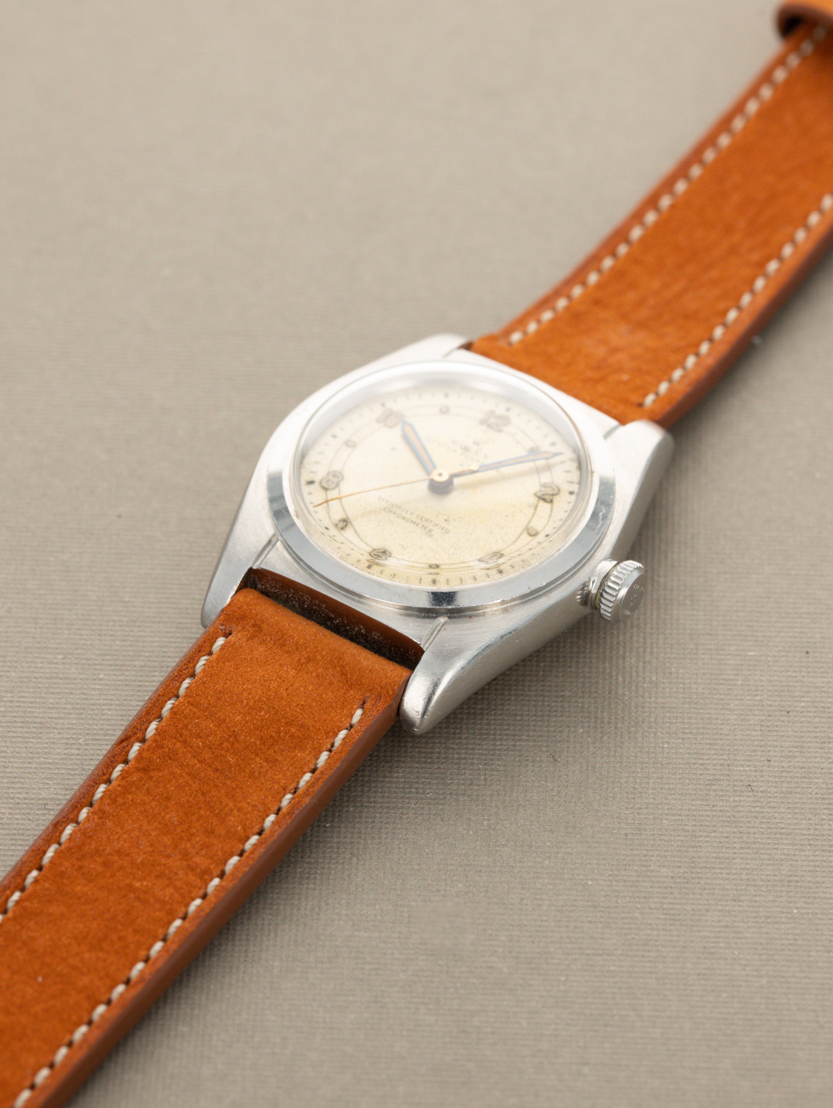 Rolex Oyster Perpetual Ref. 2940 - 'Bubbleback' Multi-Tone Silver 'Sector' Dial