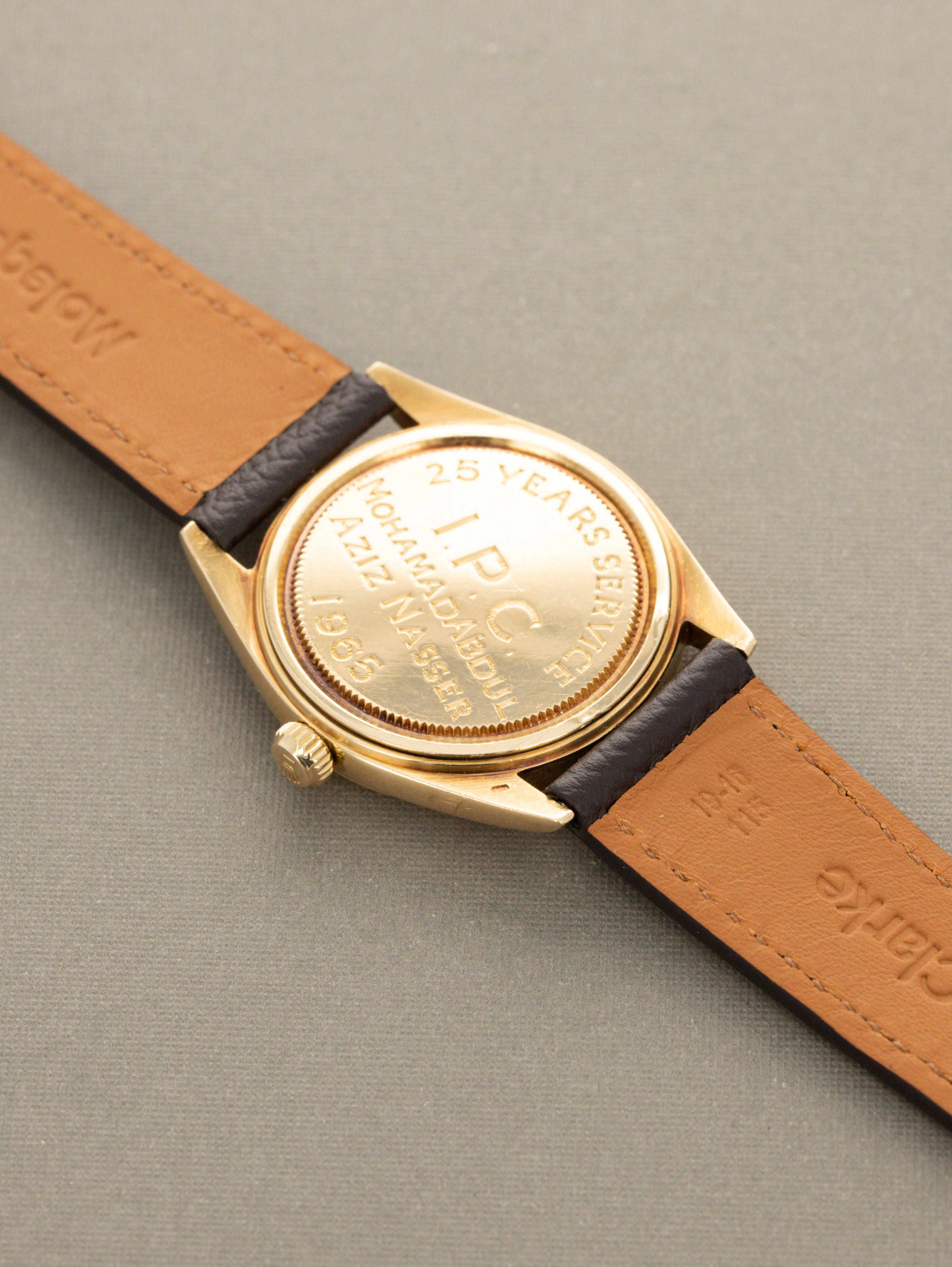 Rolex Oyster Precision Ref. 6512 'Veriflat' - Sunburst Silver 'Asprey' Dial