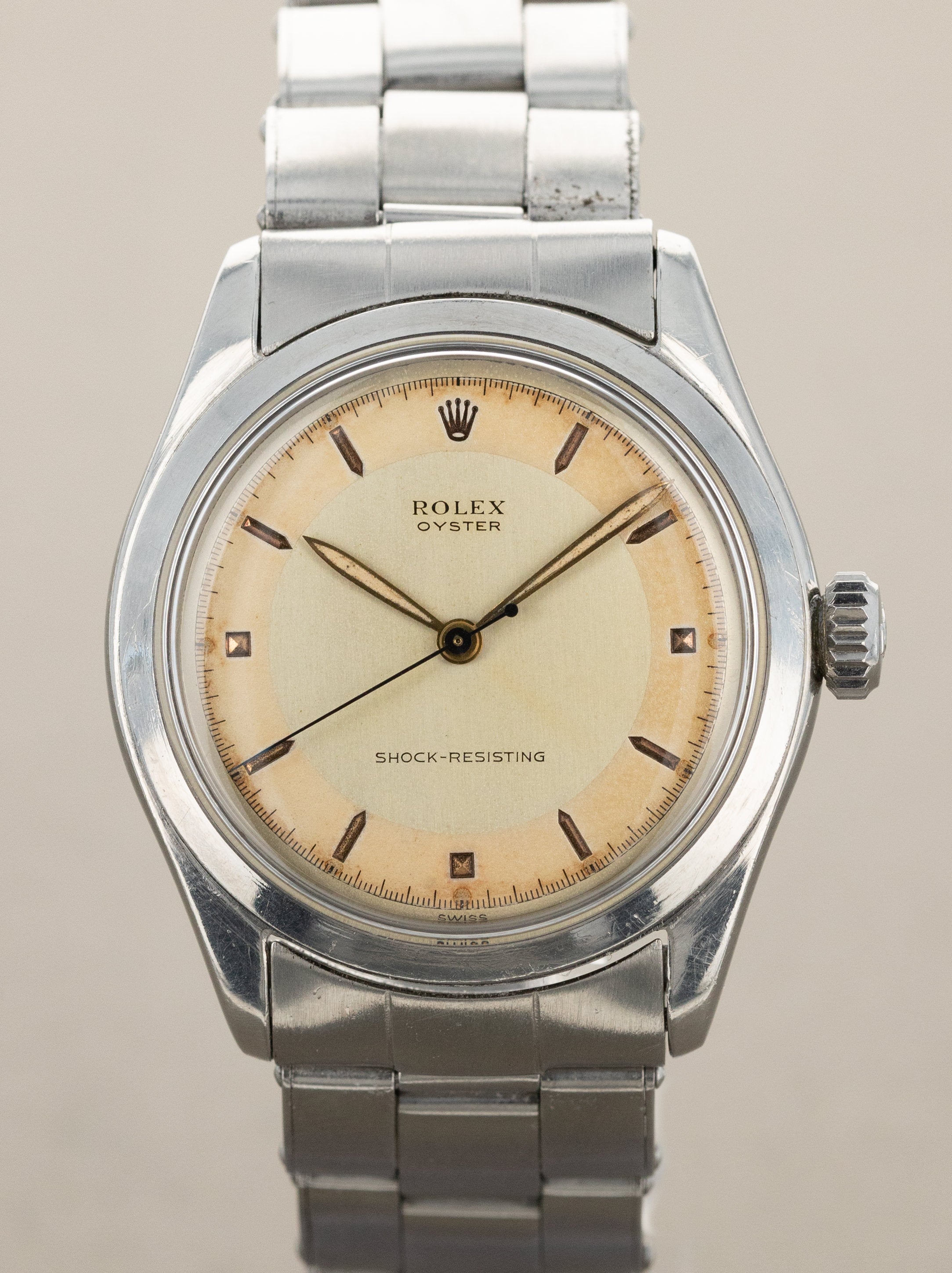 Rolex Oyster Ref. 6282 - Silver 'Sector' Dial