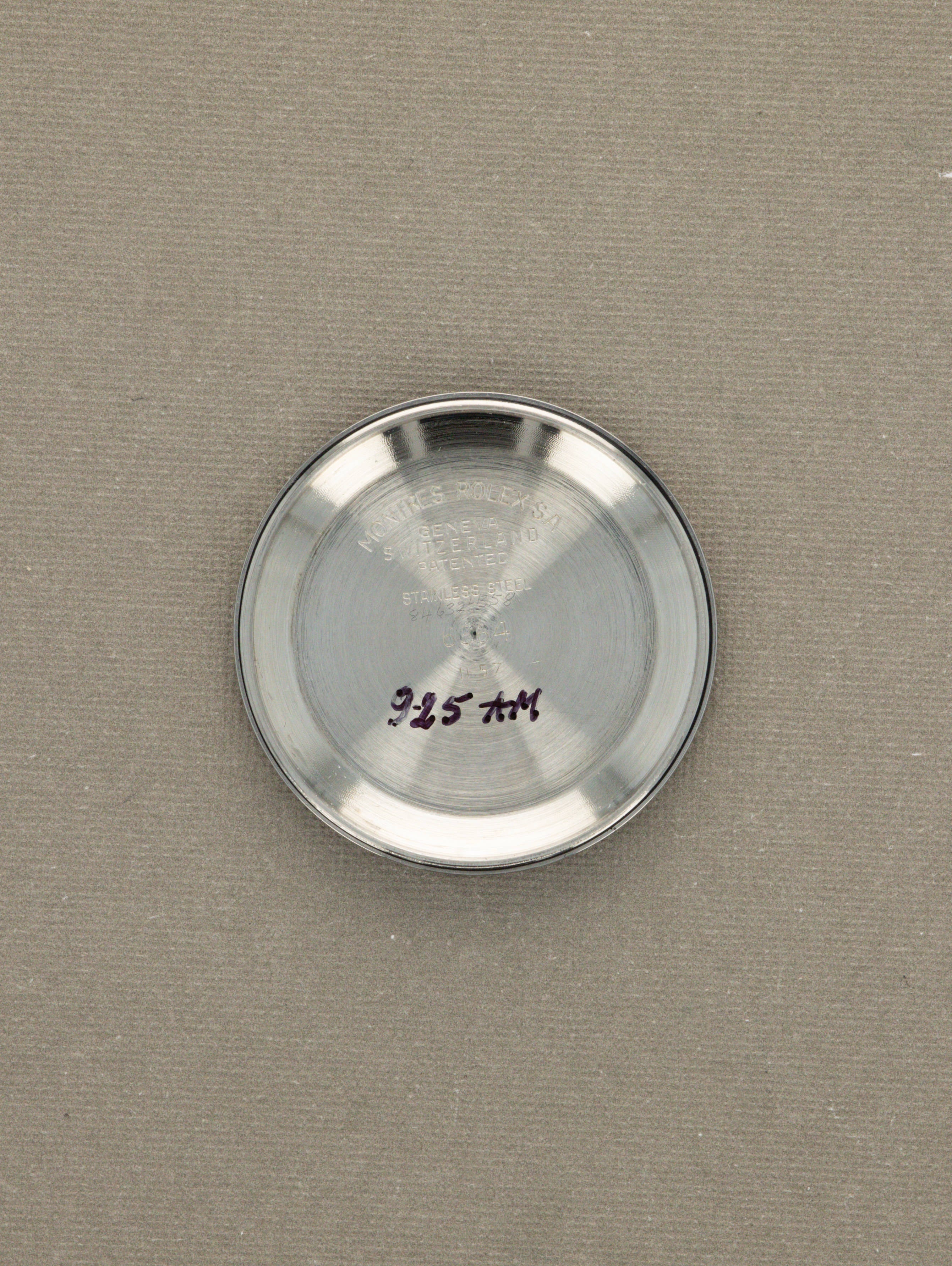 Rolex Oyster Perpetual Ref. 6564 - 'Satin' White Patina Dial