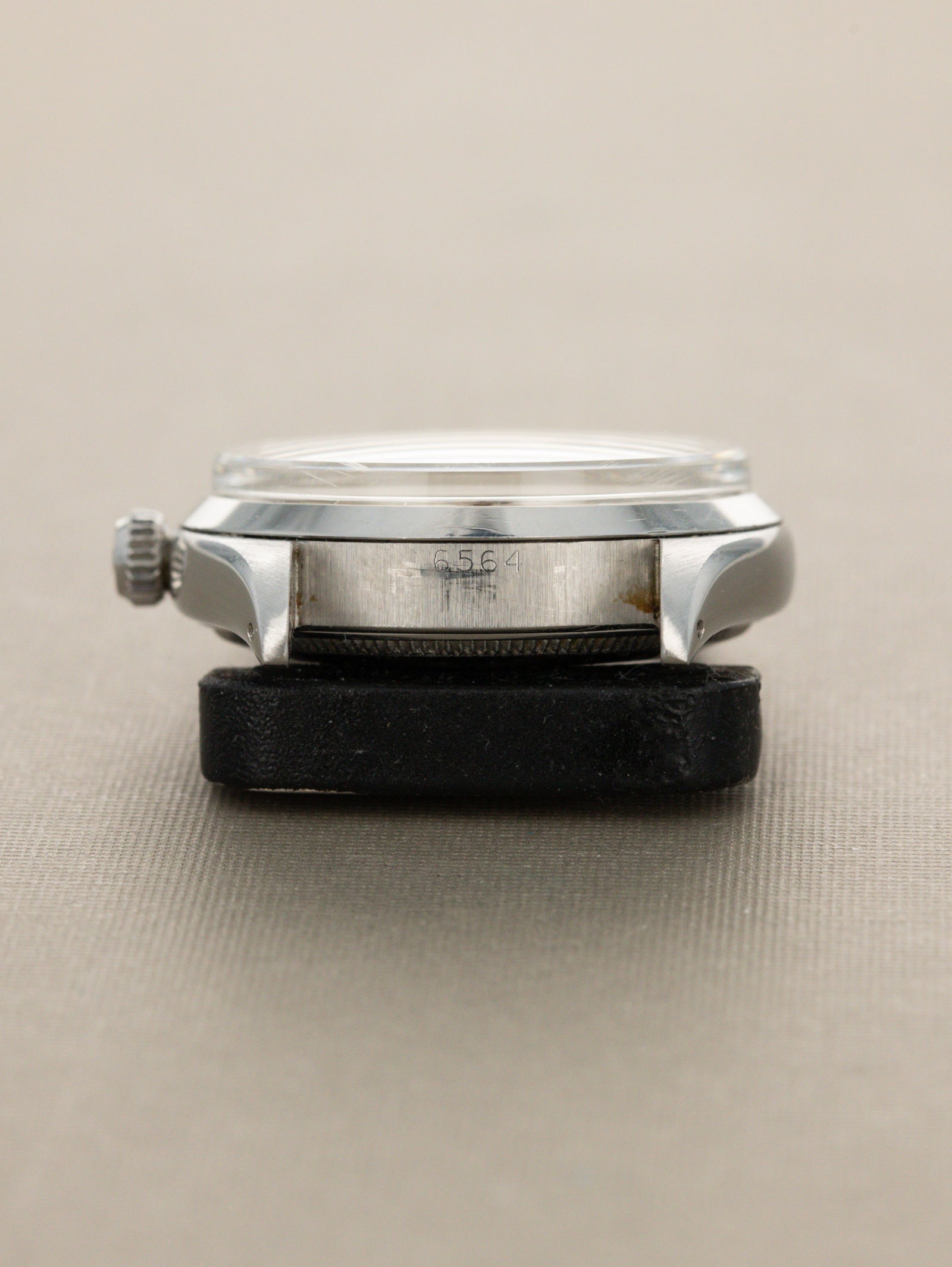 Rolex Oyster Perpetual Ref. 6564 - 'Satin' White Patina Dial