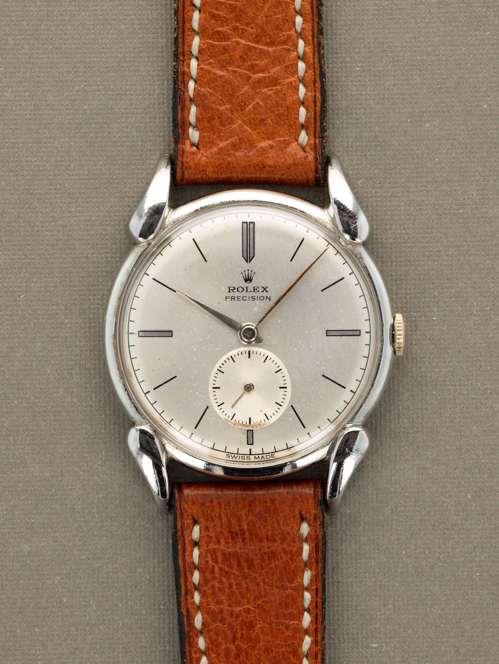 Rolex Precision 'Grasshopper' Ref. 4560 - Satin Silver Dial