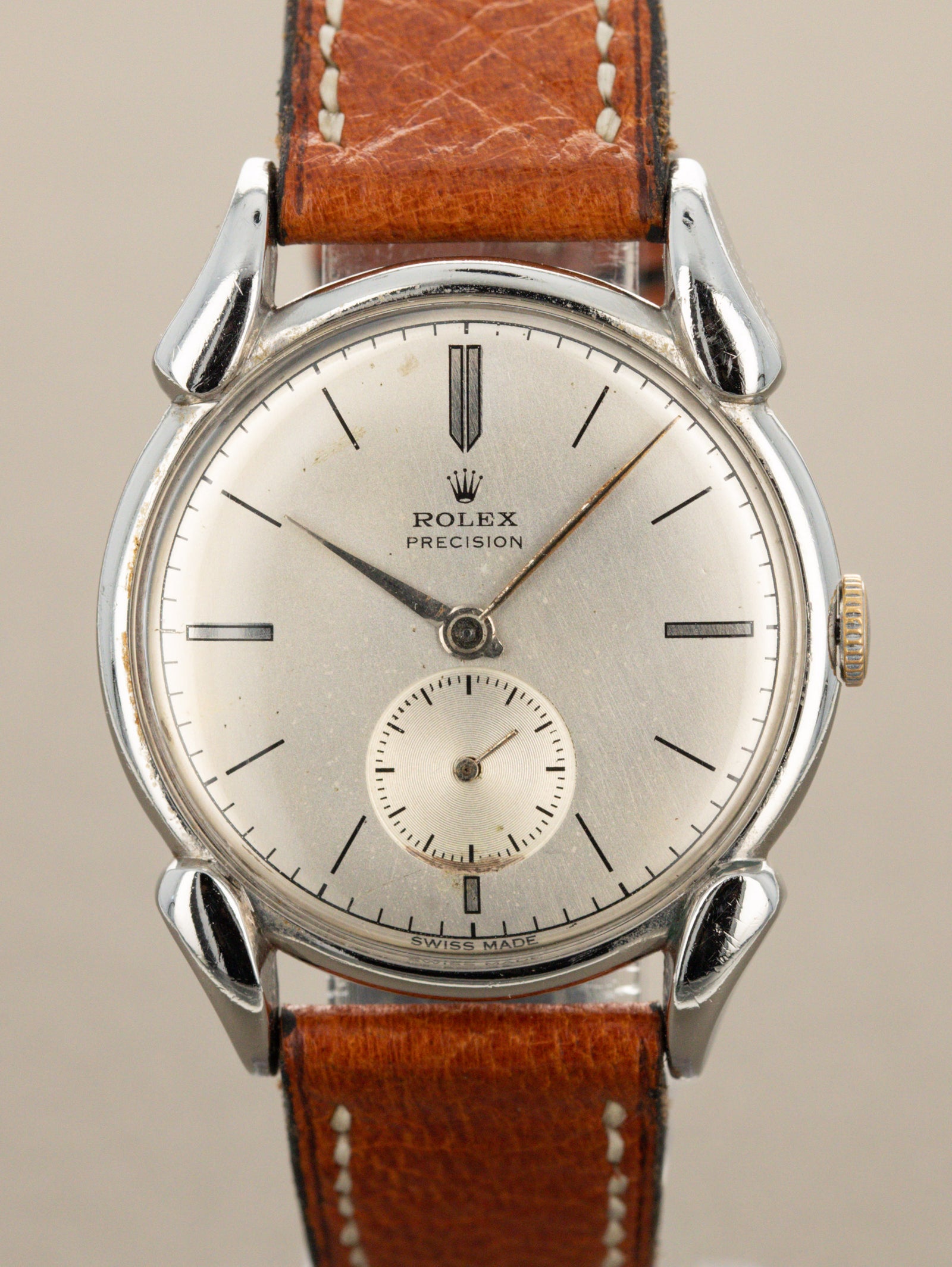 Rolex Precision 'Grasshopper' Ref. 4560 - Satin Silver Dial