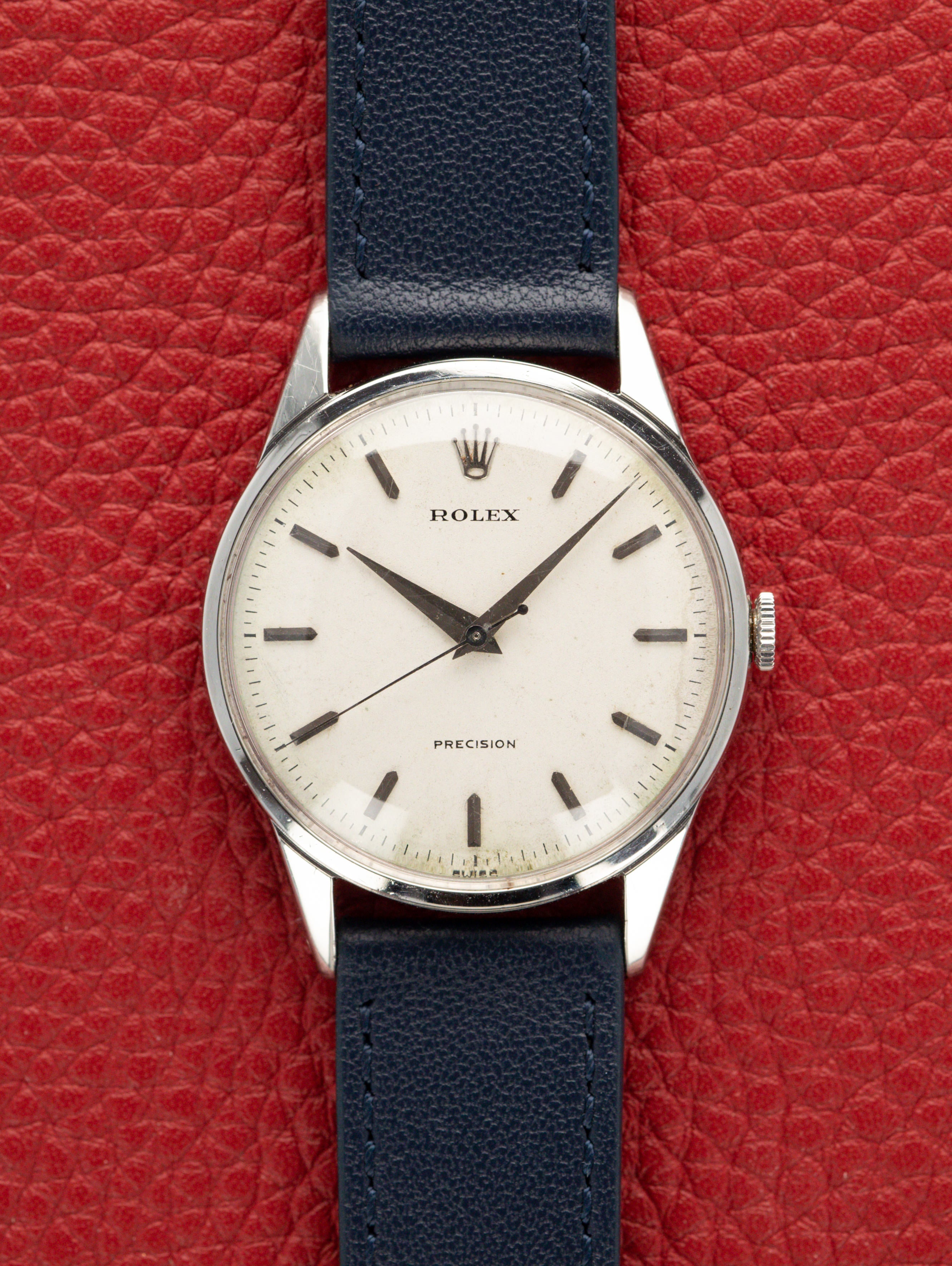 Rolex Precision 'Calatrava' Ref. 8896 - Satin Silver Dial