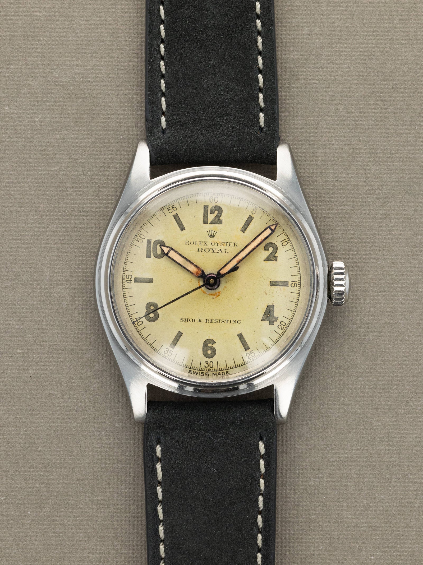 Rolex Oyster Royal Ref. 4444 - Silver 'Lemon' Patina Dial