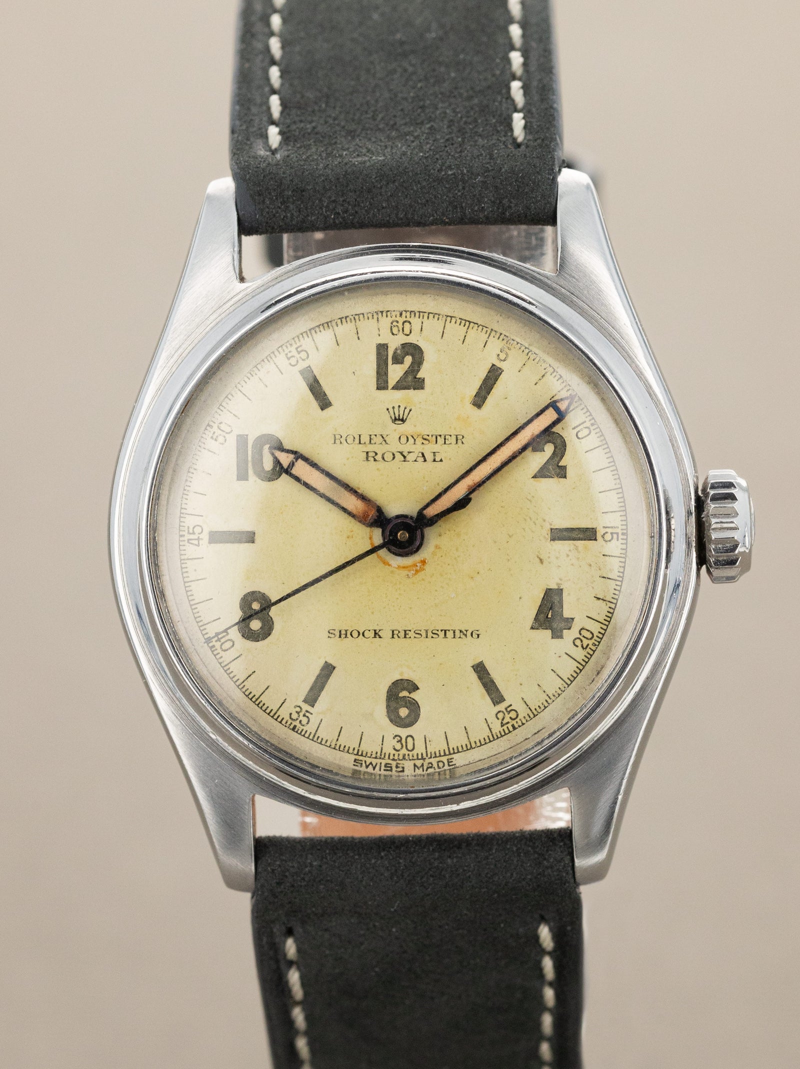 Rolex Oyster Royal Ref. 4444 - Silver 'Lemon' Patina Dial