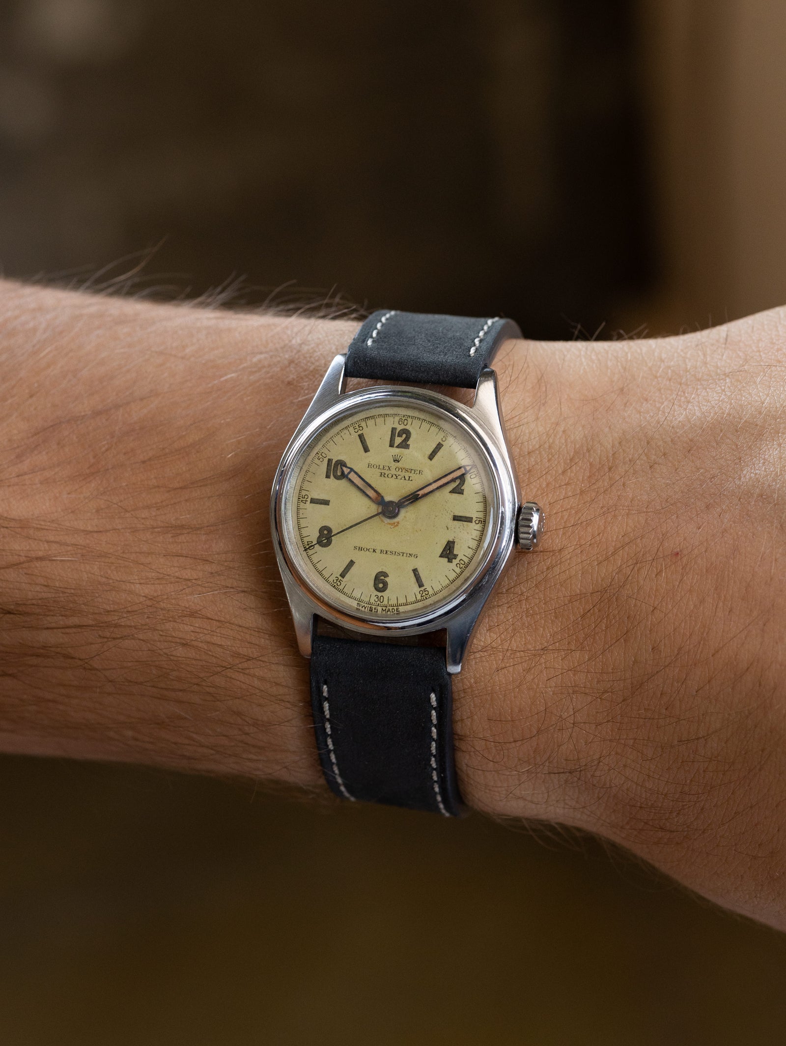 Rolex Oyster Royal Ref. 4444 - Silver 'Lemon' Patina Dial