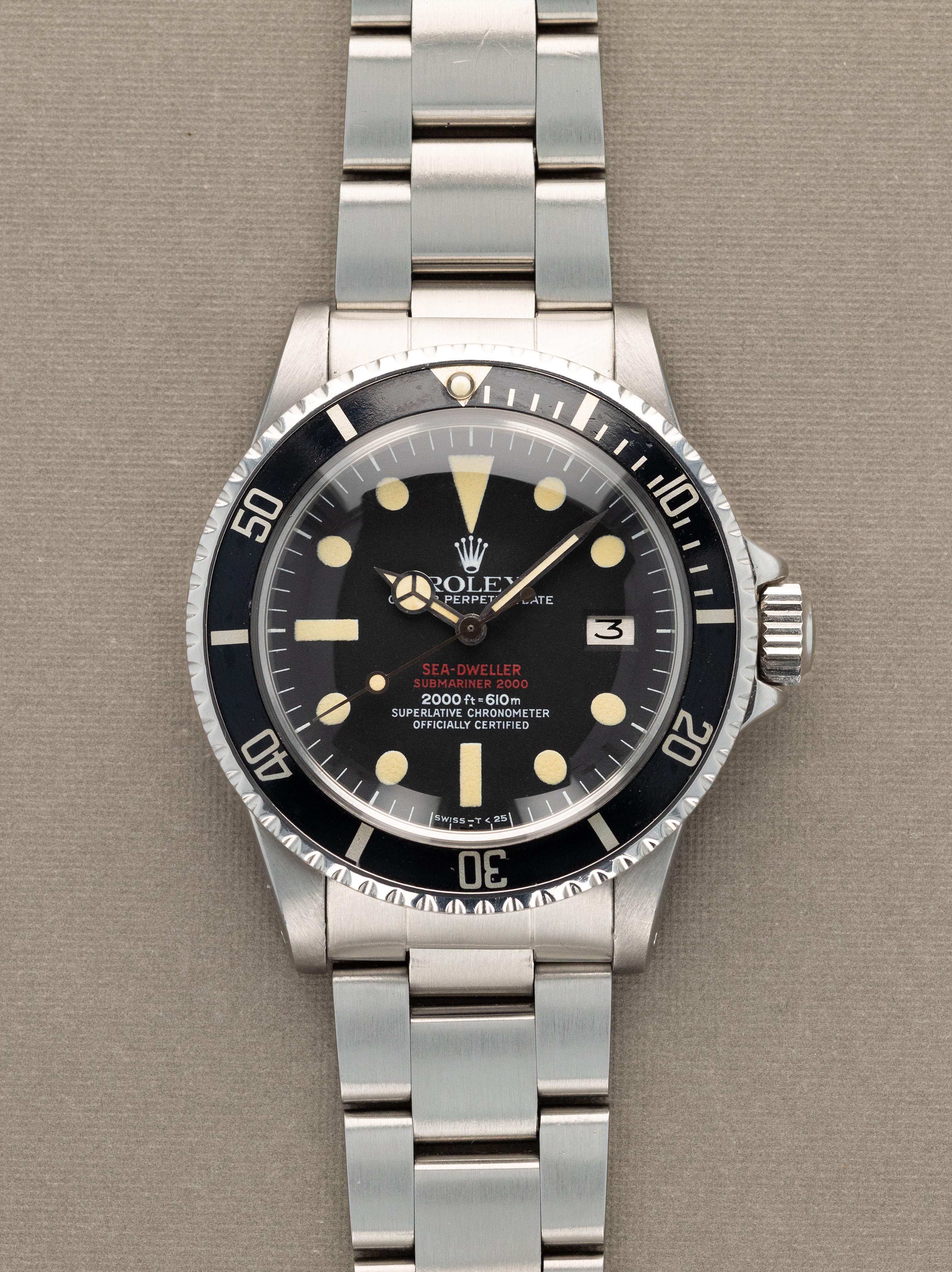 Rolex Sea-Dweller Ref. 1665 - 'Double Red' MK4 Dial