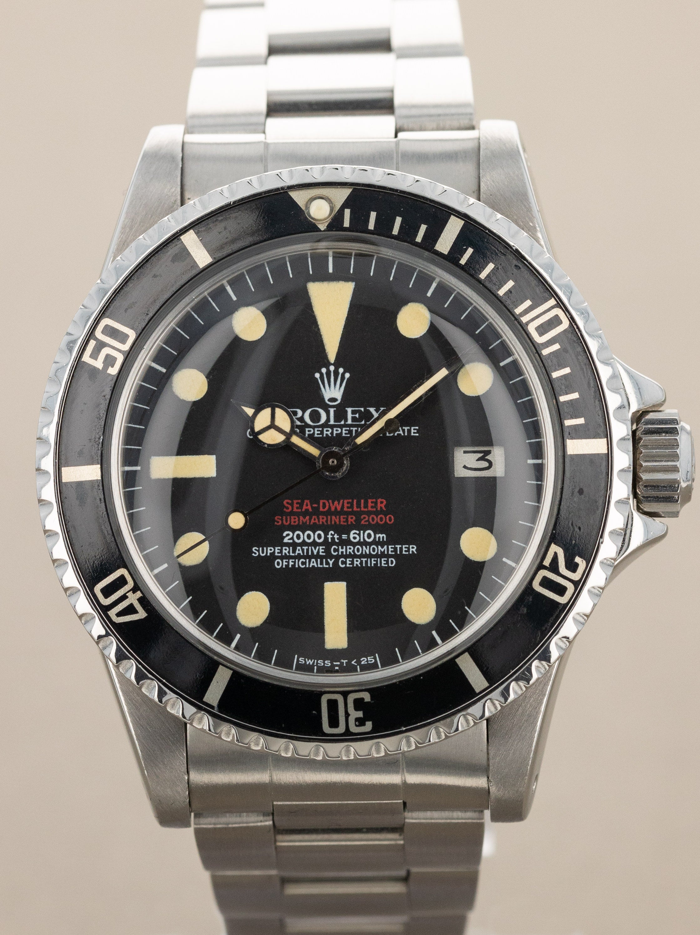 Rolex Sea-Dweller Ref. 1665 - 'Double Red' MK4 Dial