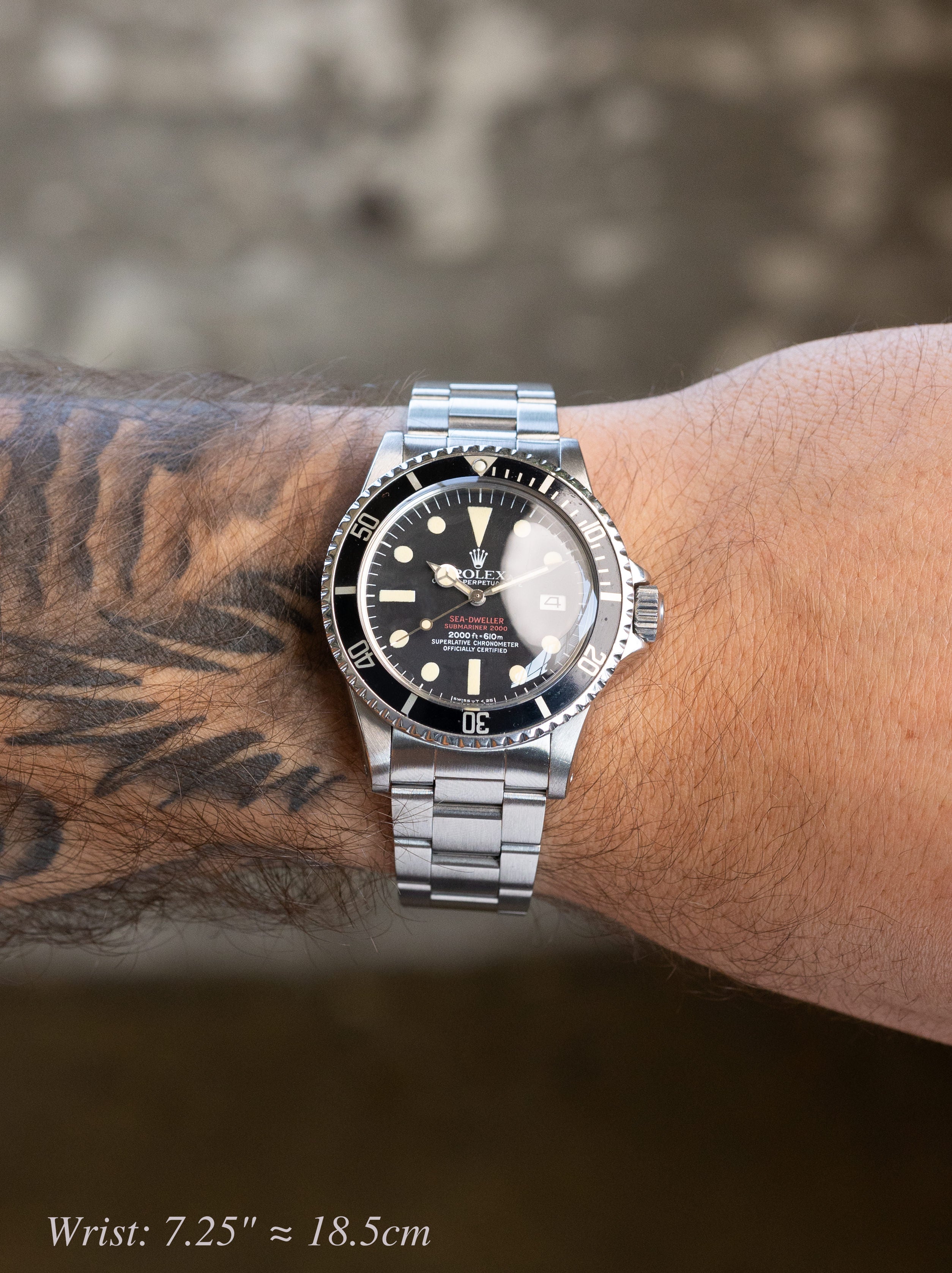 Rolex Sea-Dweller Ref. 1665 - 'Double Red' MK4 Dial