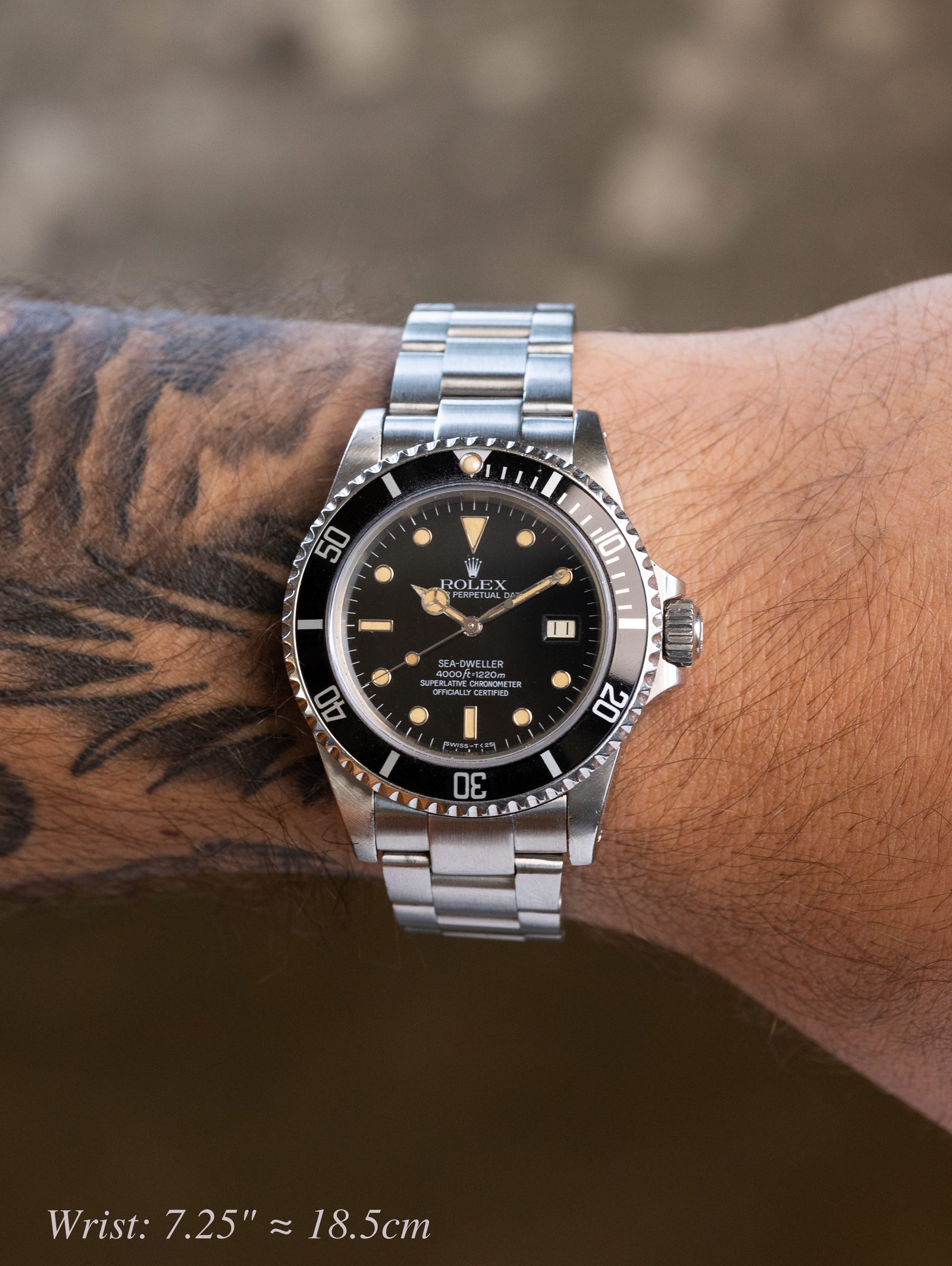 Rolex Sea-Dweller Ref. 16660 - 'Triple 6' Gloss Black Dial