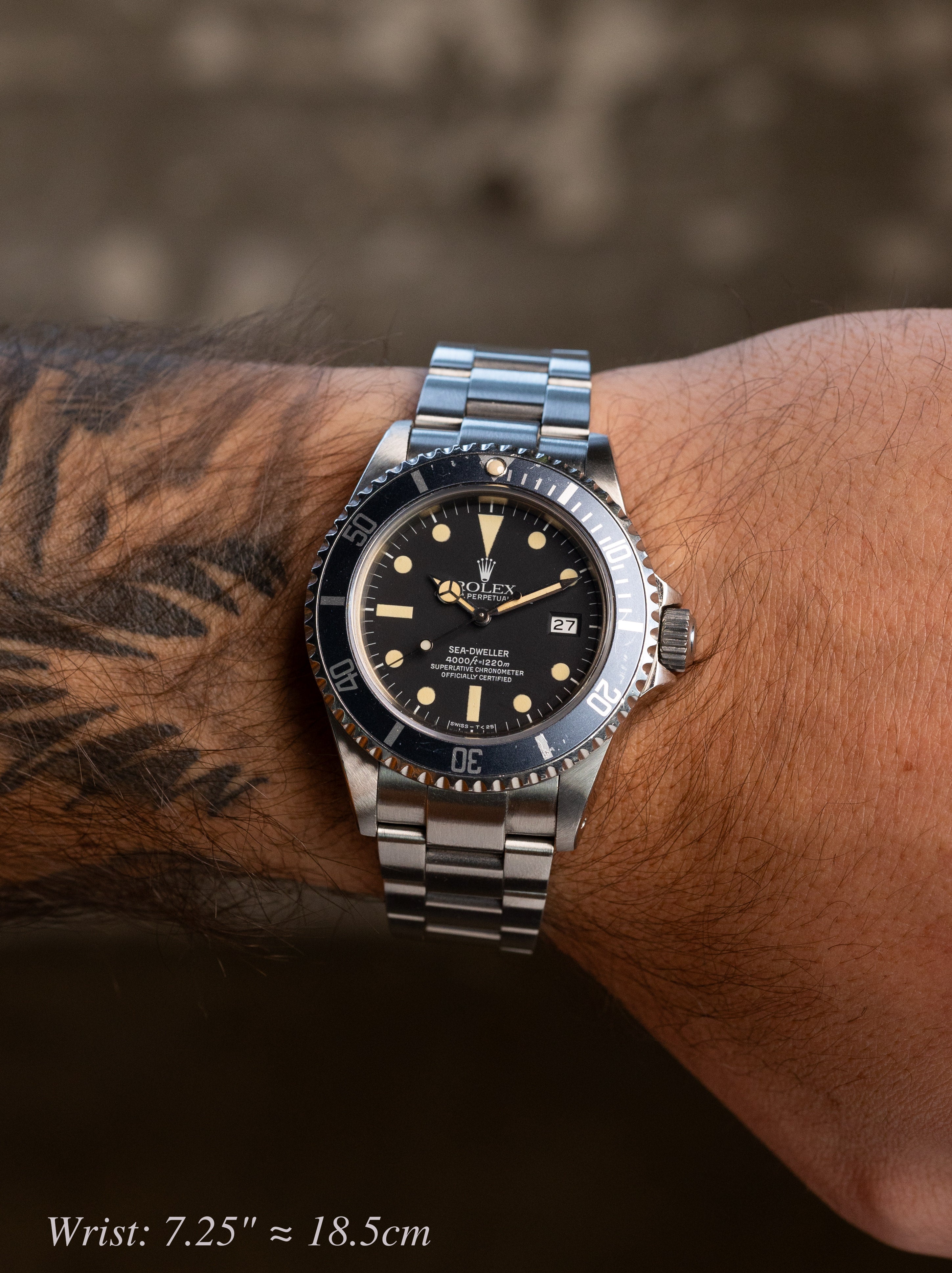 Rolex Sea-Dweller Ref. 16660 - 'Triple 6' Matte Black Transitional Box & Papers