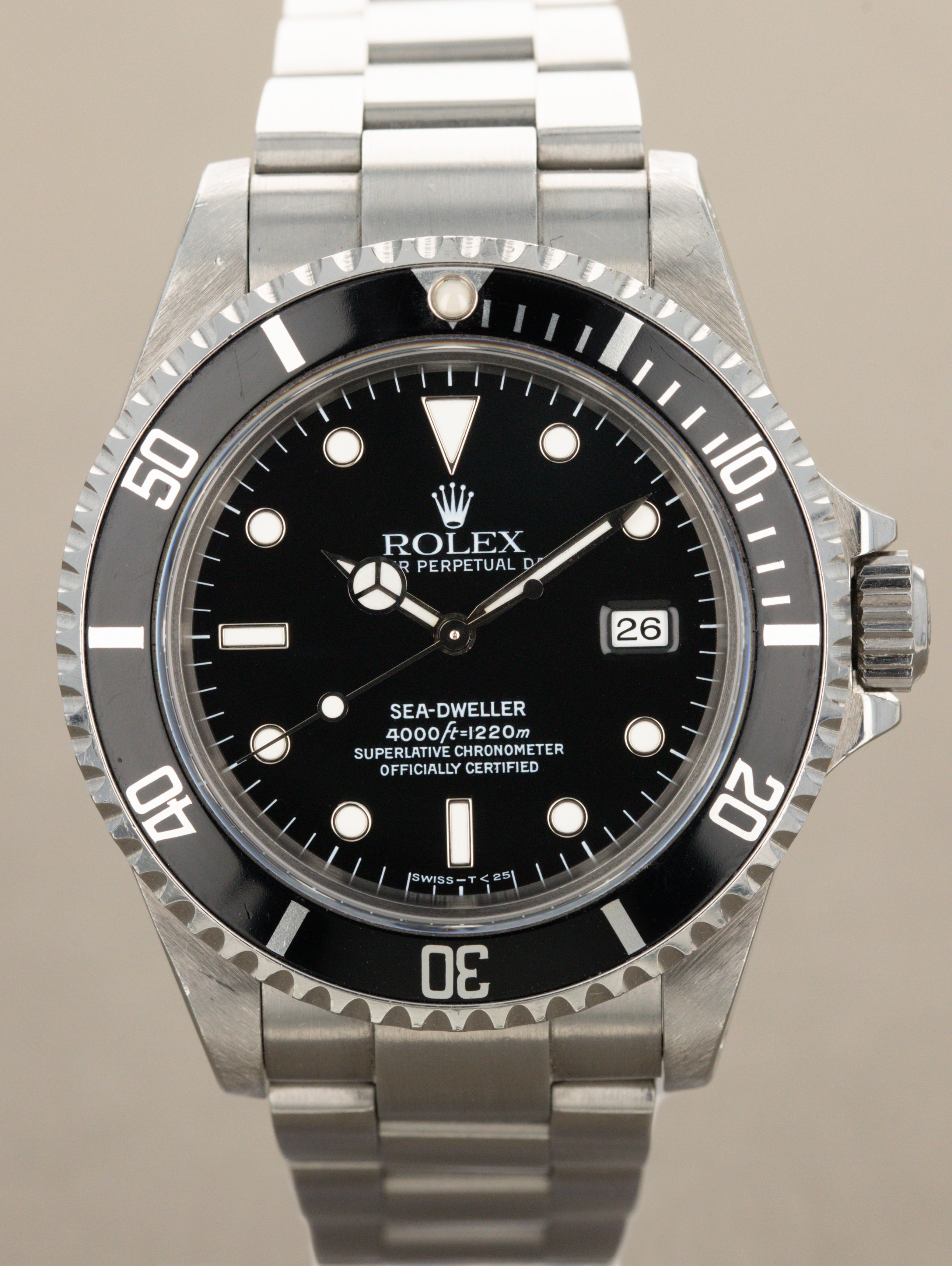 Rolex Sea-Dweller Ref. 16600 - Tritium Unpolished