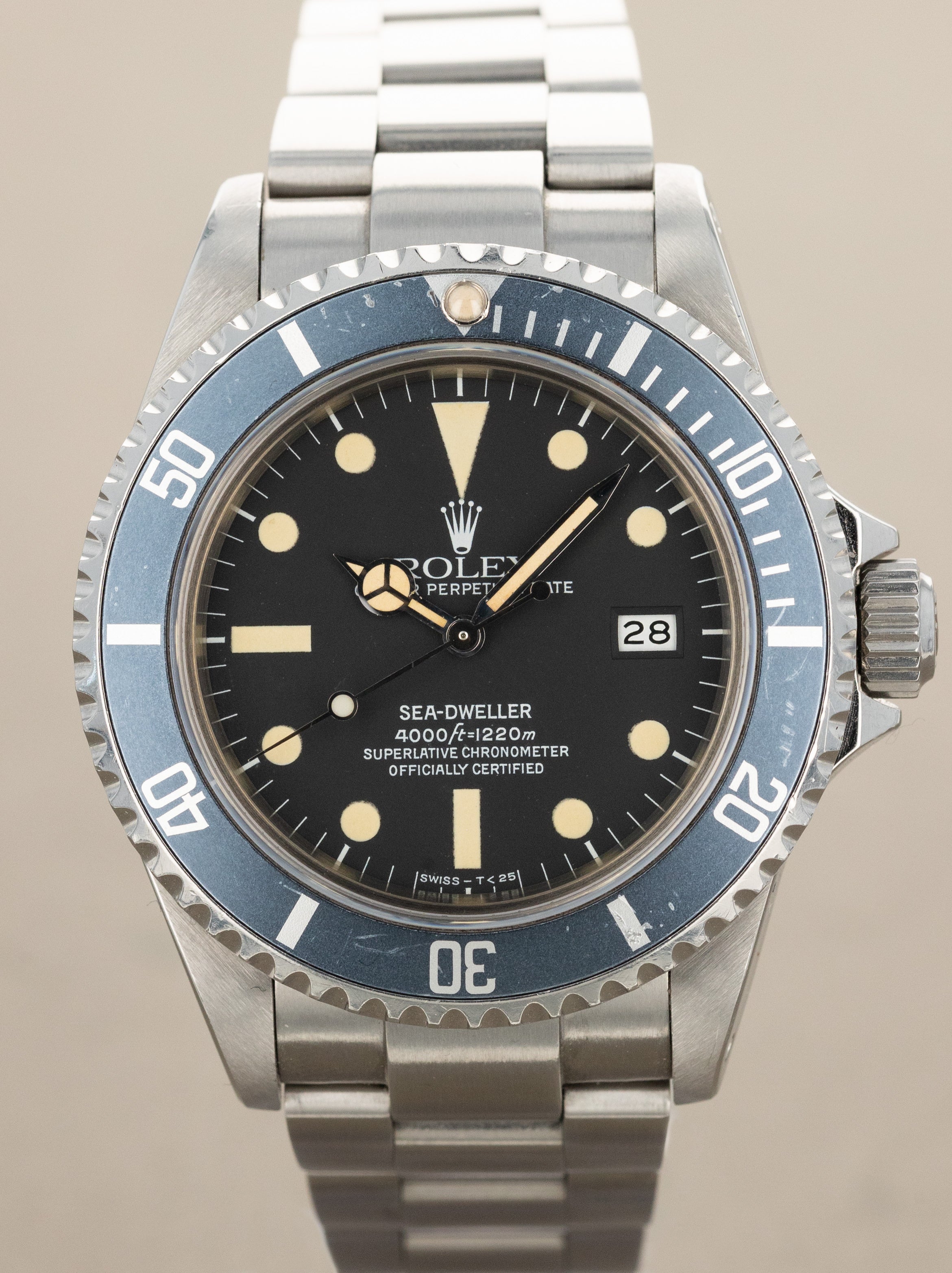 Rolex Sea-Dweller Ref. 16660 - 'Triple 6' Matte Black Transitional Box & Papers