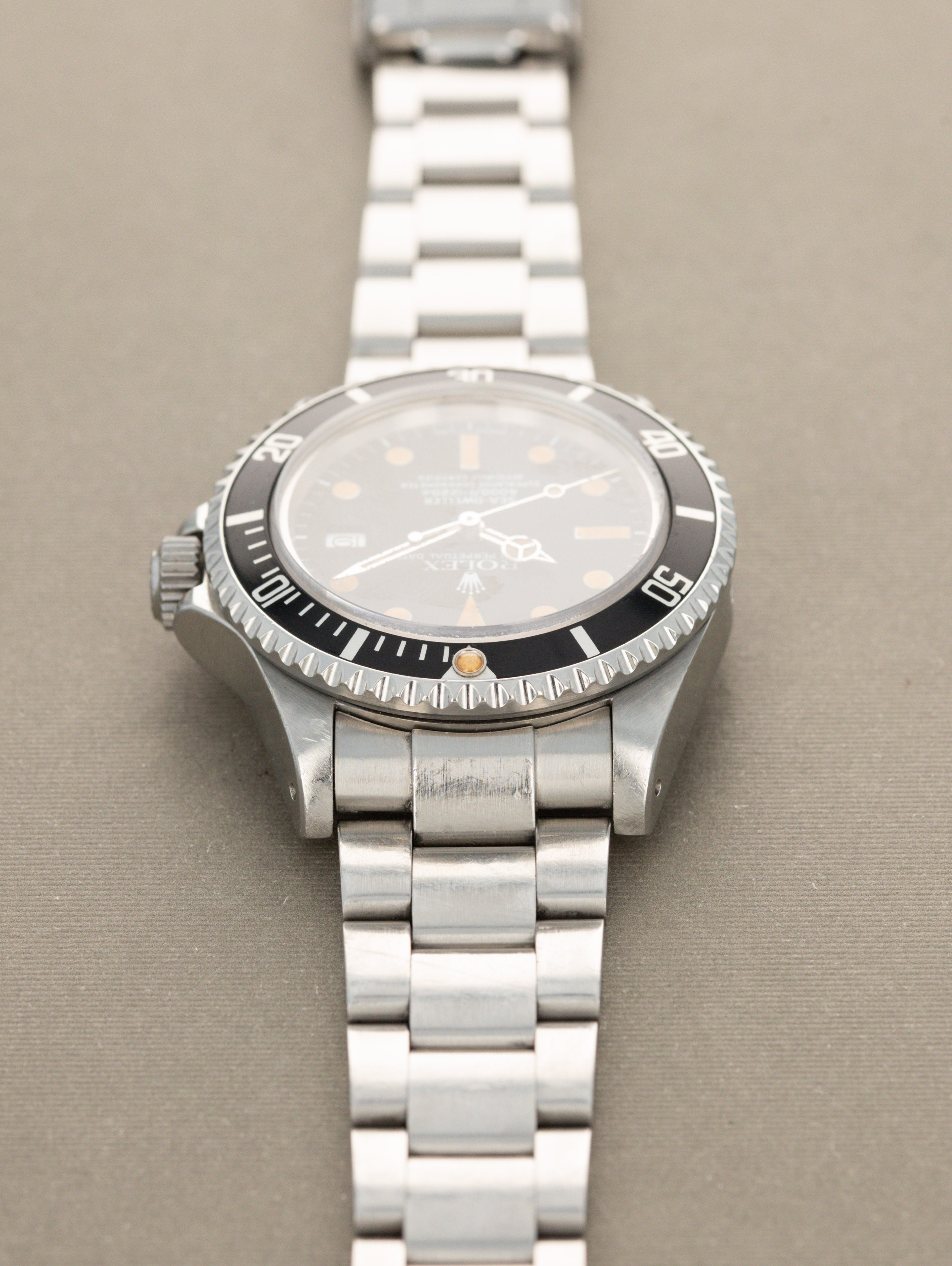 Rolex Sea-Dweller Ref. 16660 - 'Triple 6' Matte Black Transitional 'Pumpkin' Unpolished