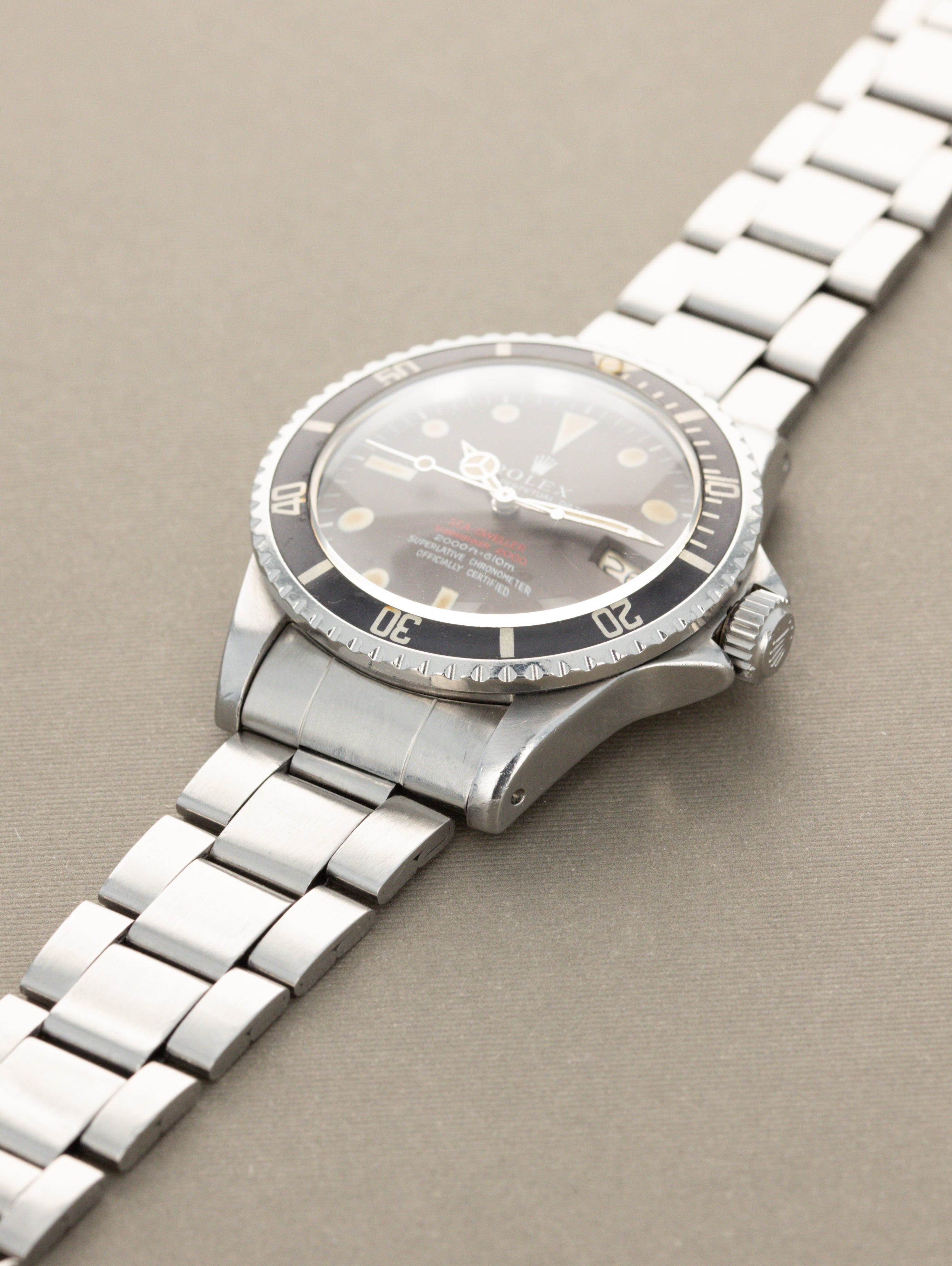 Rolex Sea-Dweller Ref. 1665 - 'Double Red Tropical MK2 Dial Thin Case'
