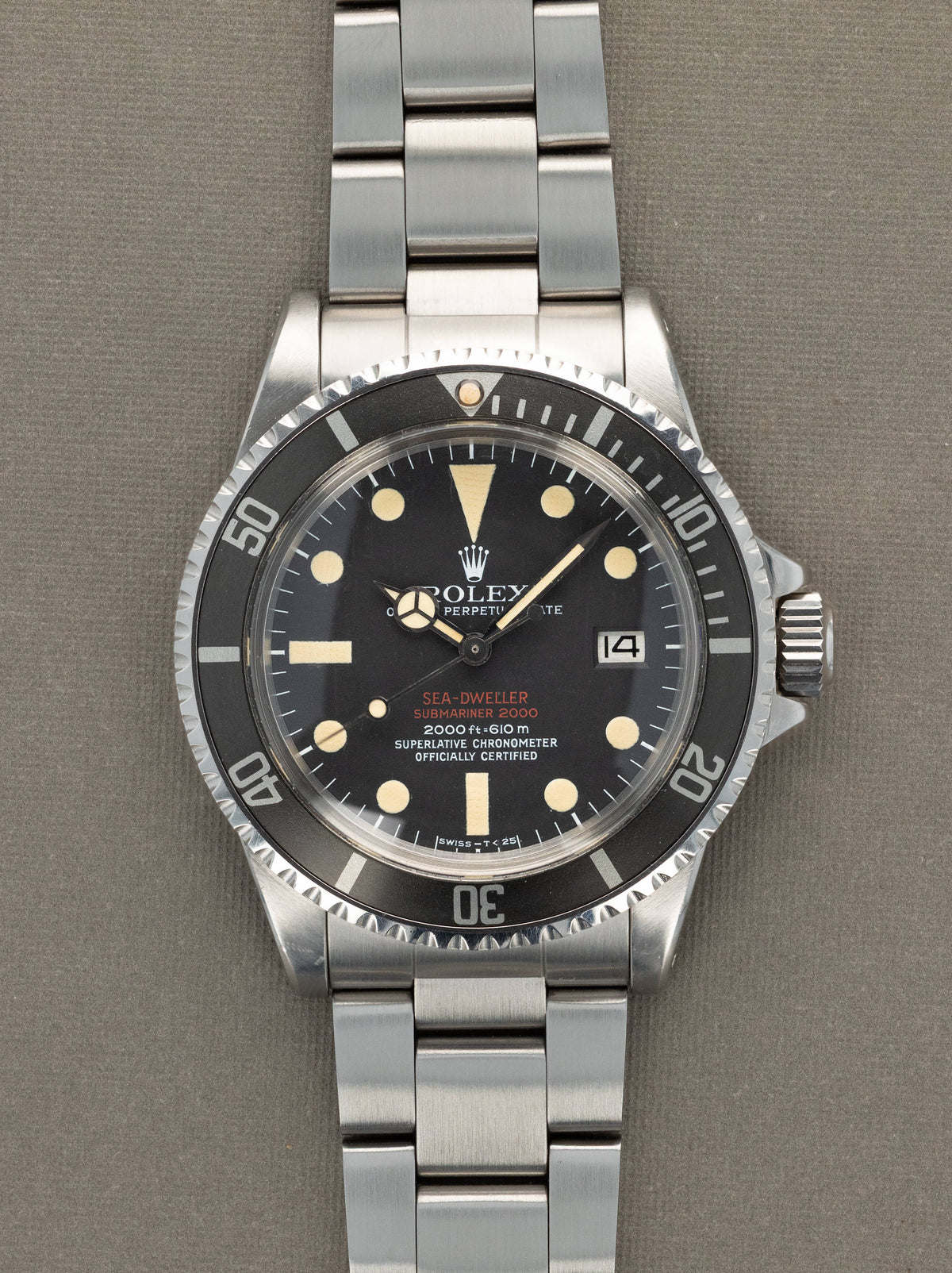 Rolex Sea-Dweller Ref. 1665 - 'Double Red' MK3 Dial w/ Box & Papers