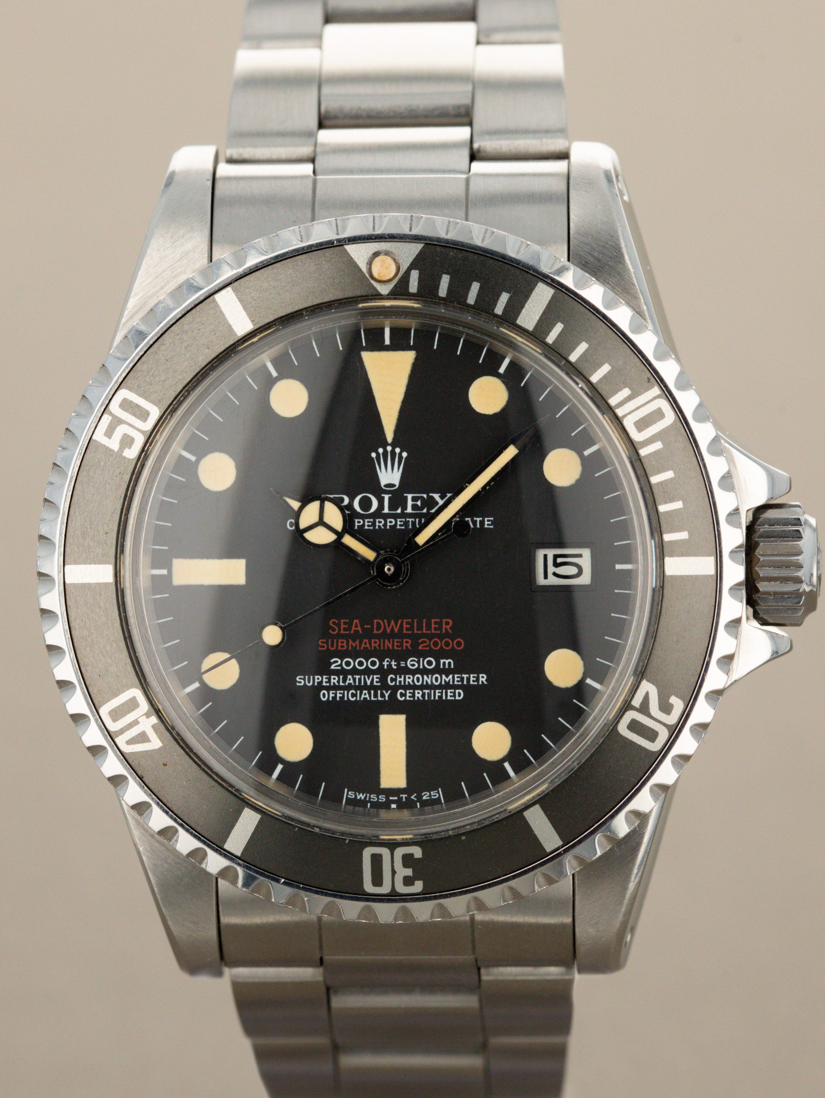 Rolex Sea-Dweller Ref. 1665 - 'Double Red' MK3 Dial w/ Box & Papers