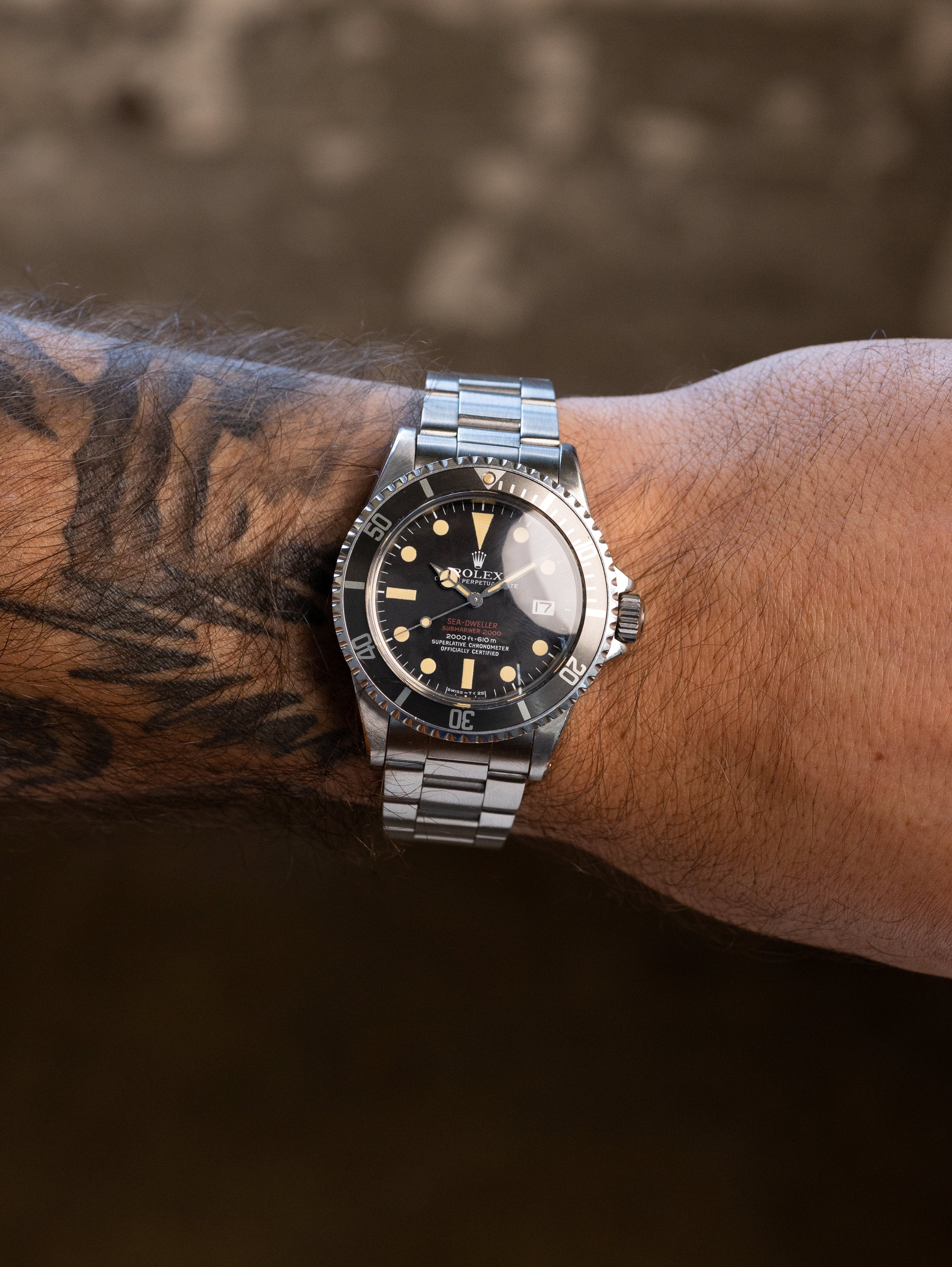 Rolex Sea-Dweller Ref. 1665 - 'Double Red' MK3 Dial w/ Box & Papers