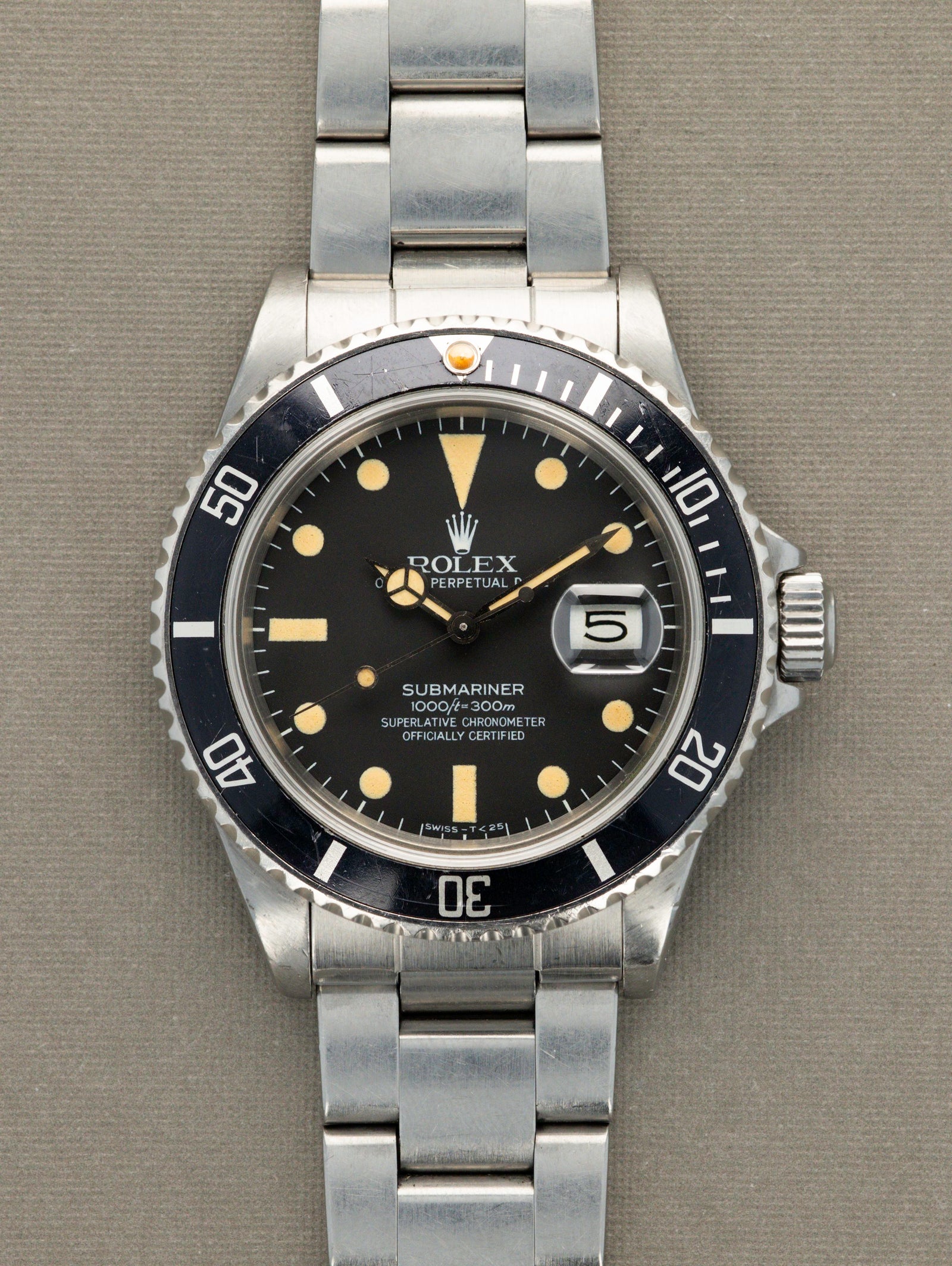 Rolex Submariner Ref. 16800 Matte With Papers