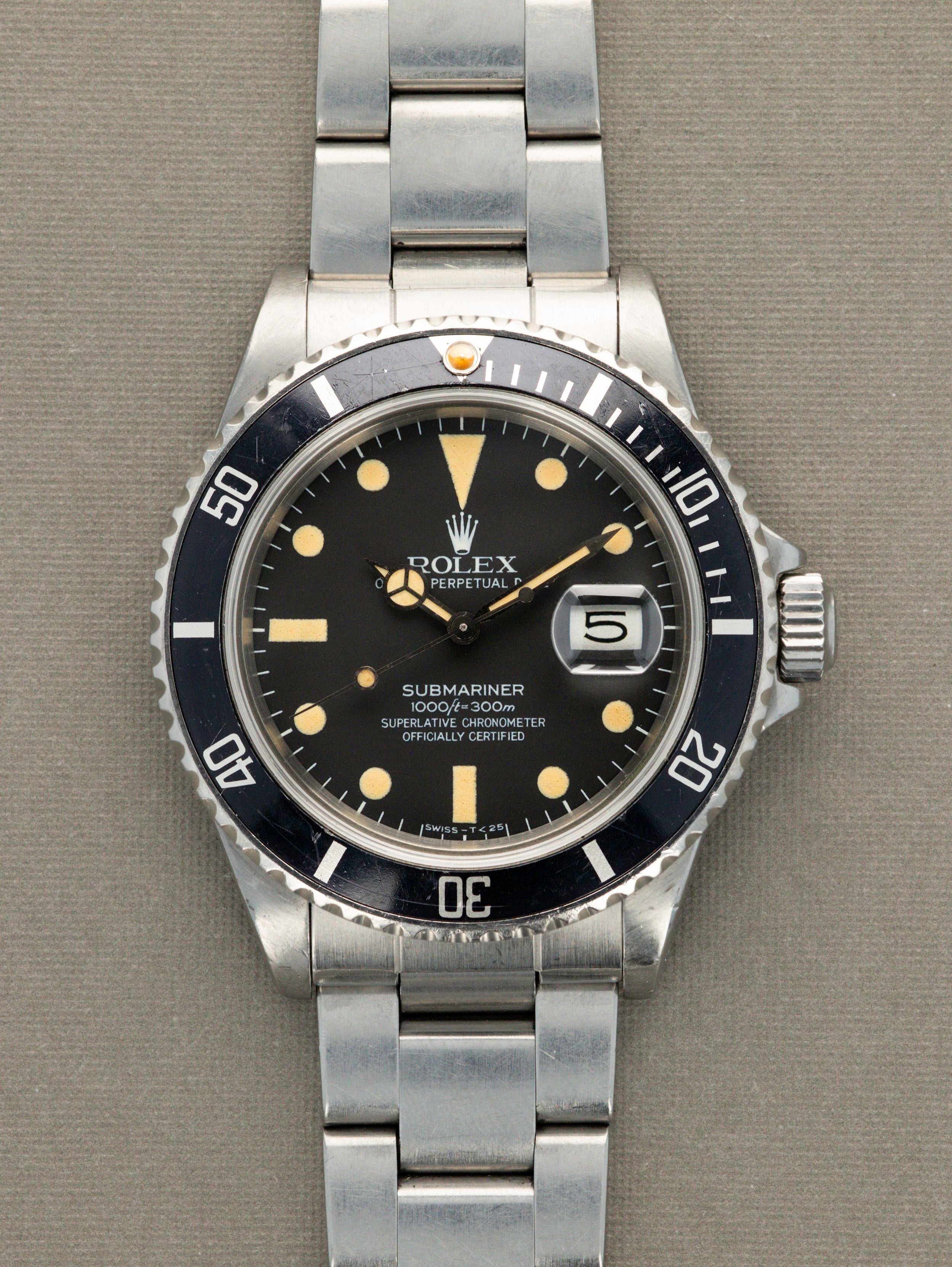Rolex Submariner Ref. 16800 Matte With Papers