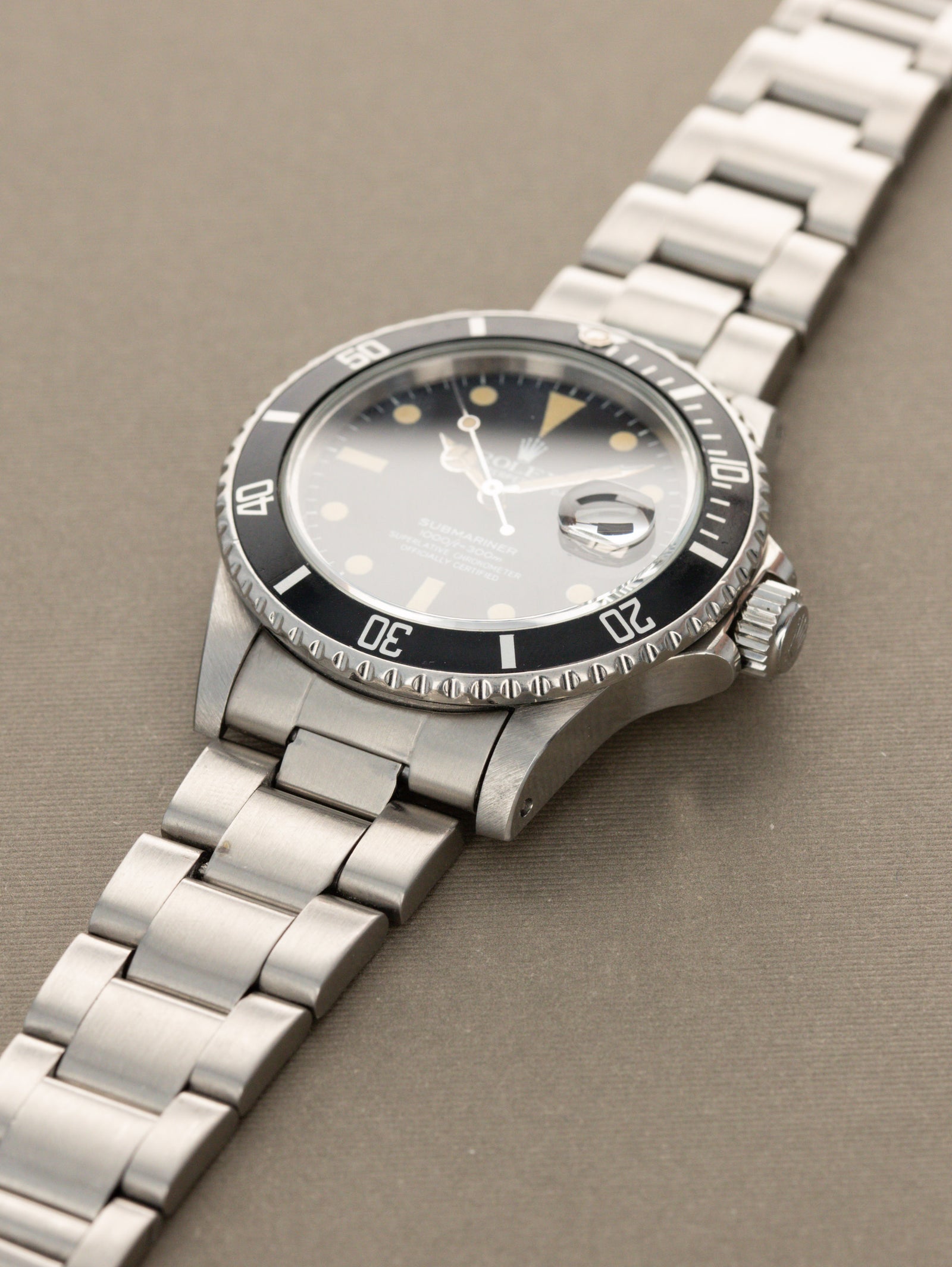 Rolex Submariner Date Ref. 16800 - Transitional Matte Dial
