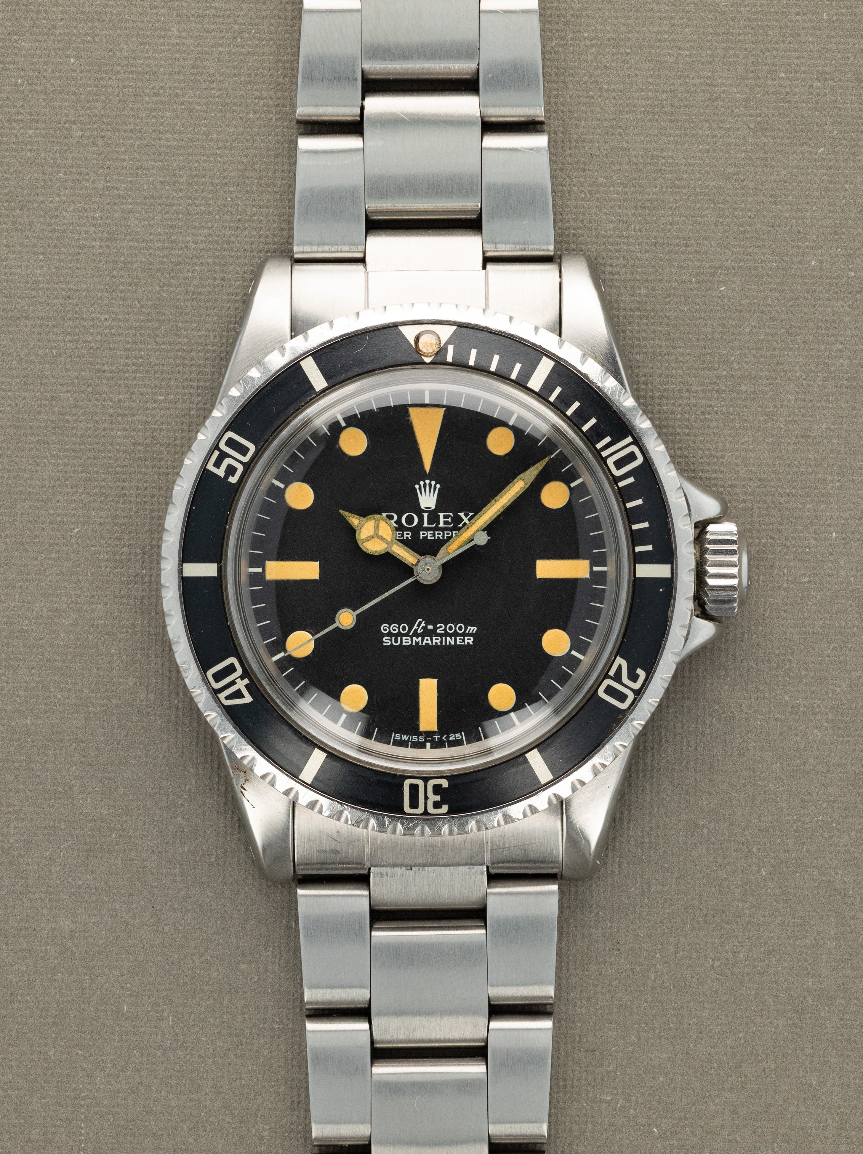 Rolex Submariner Ref. 5513 - 'Non-Serif' Dial 'Pumpkin'