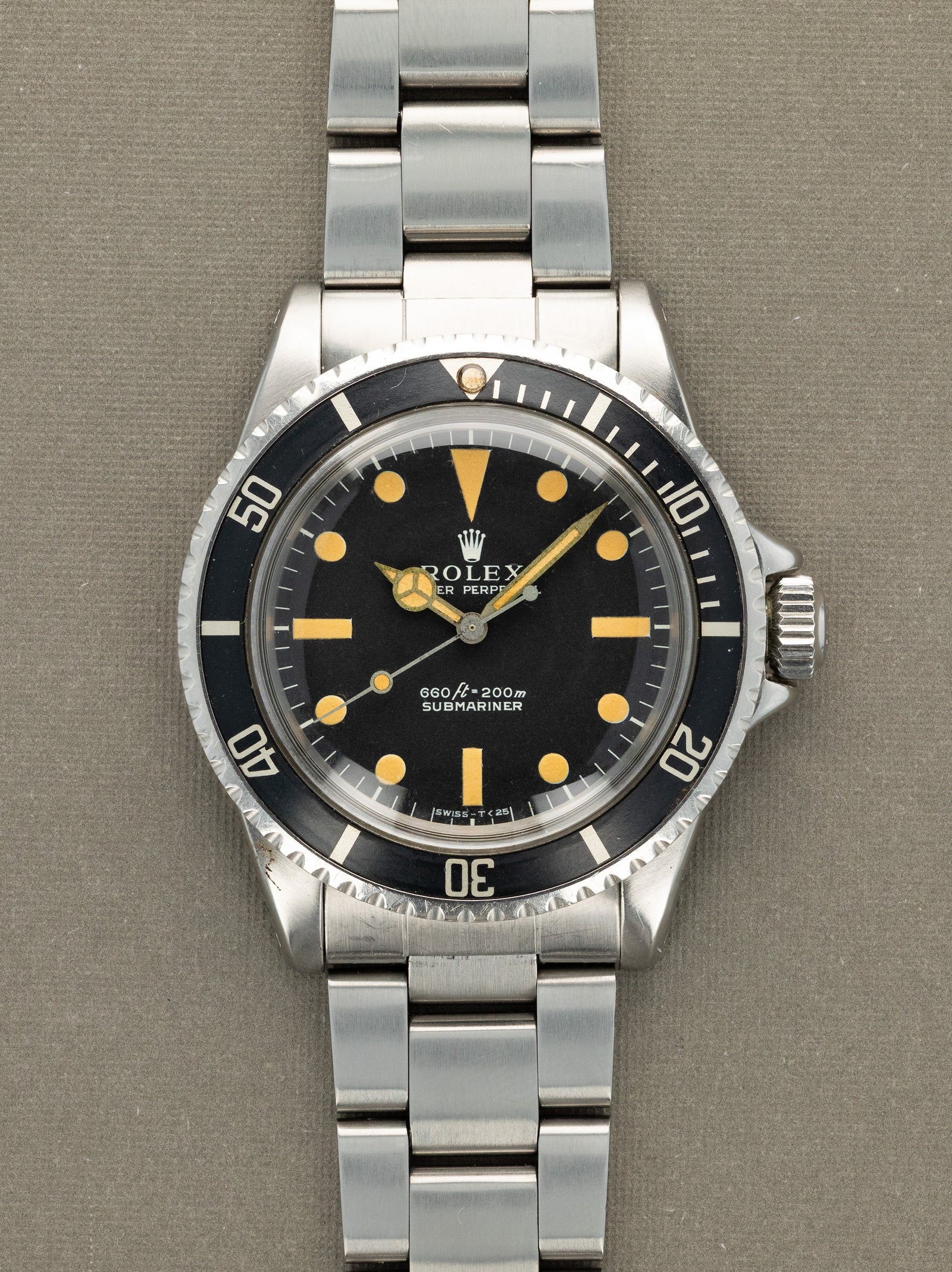 Rolex Submariner Ref. 5513 - 'Non-Serif' Dial 'Pumpkin'
