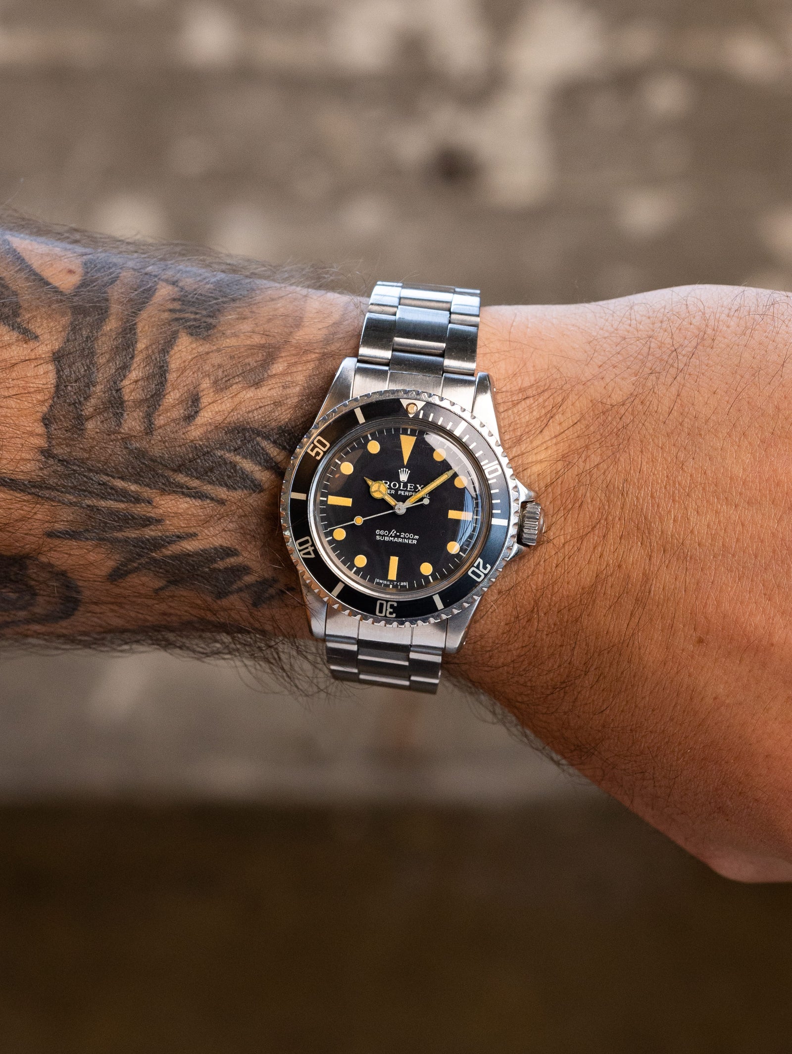Rolex Submariner Ref. 5513 - 'Non-Serif' Dial 'Pumpkin'