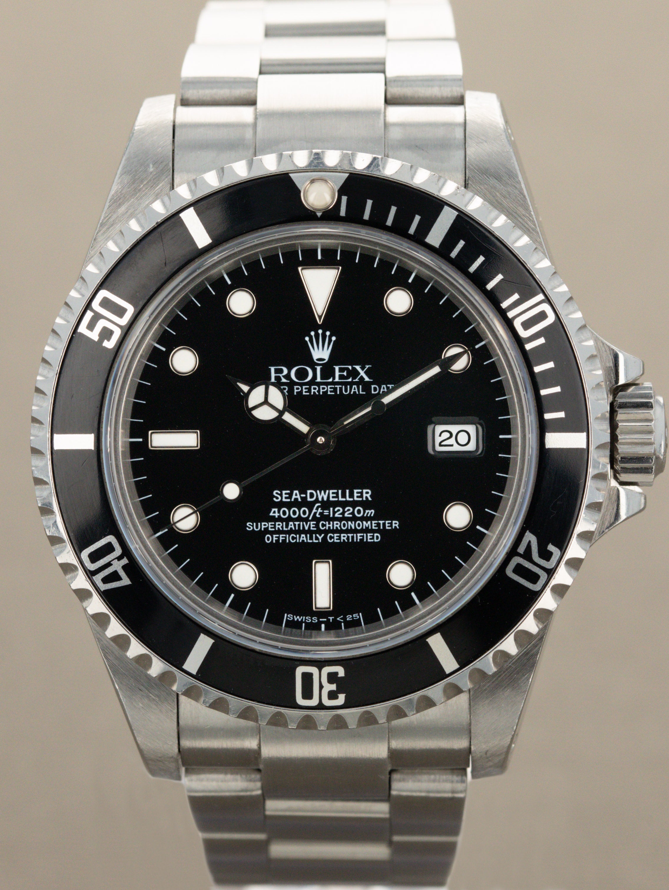 Rolex Sea-Dweller Ref. 16600 - Tritium
