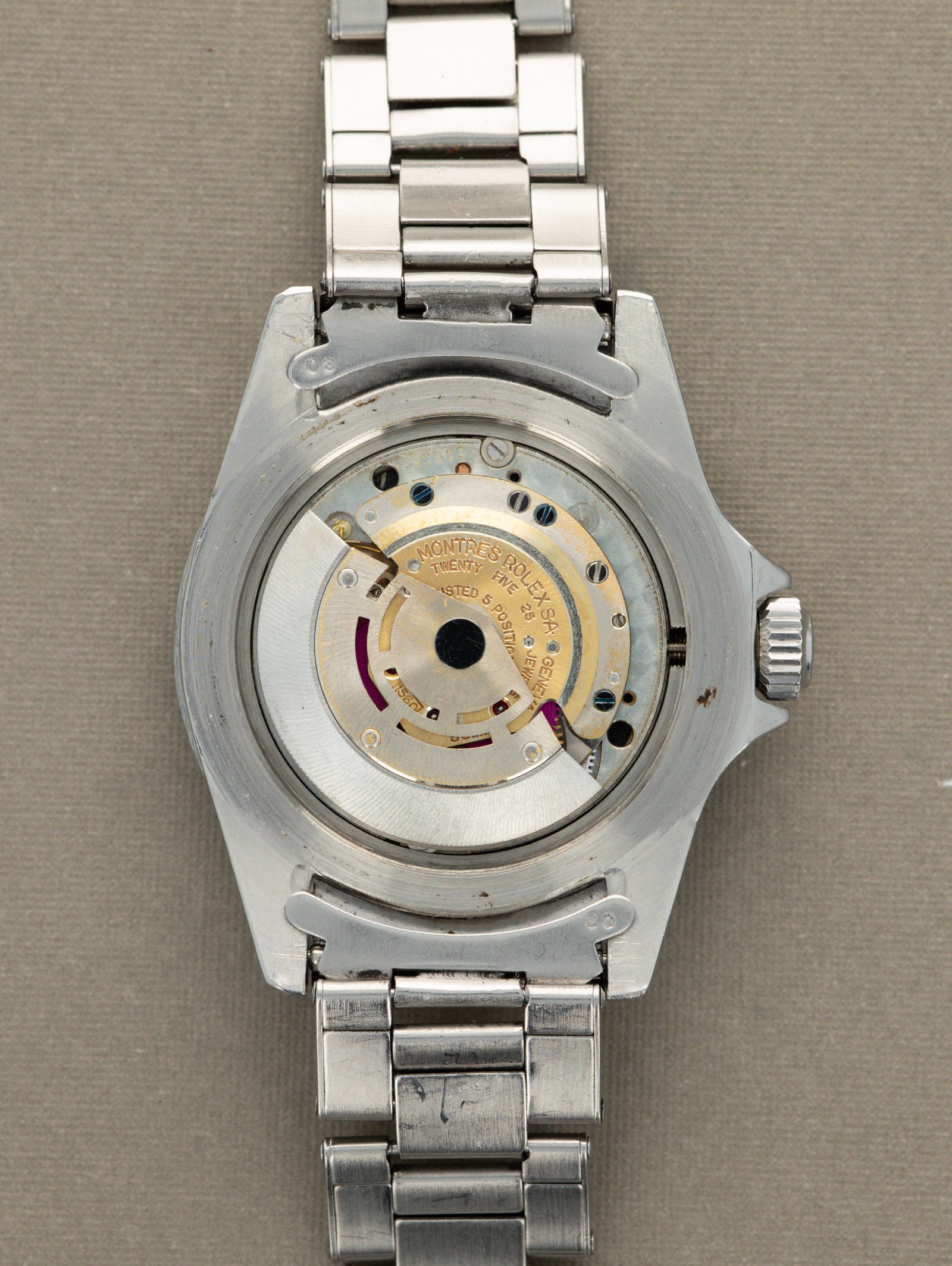 Rolex Submariner Ref. 5512 - 'PCG' W/ 'Chapter Ring Exclamation Point' Gilt Dial & 'Ghost' Insert Unpolished
