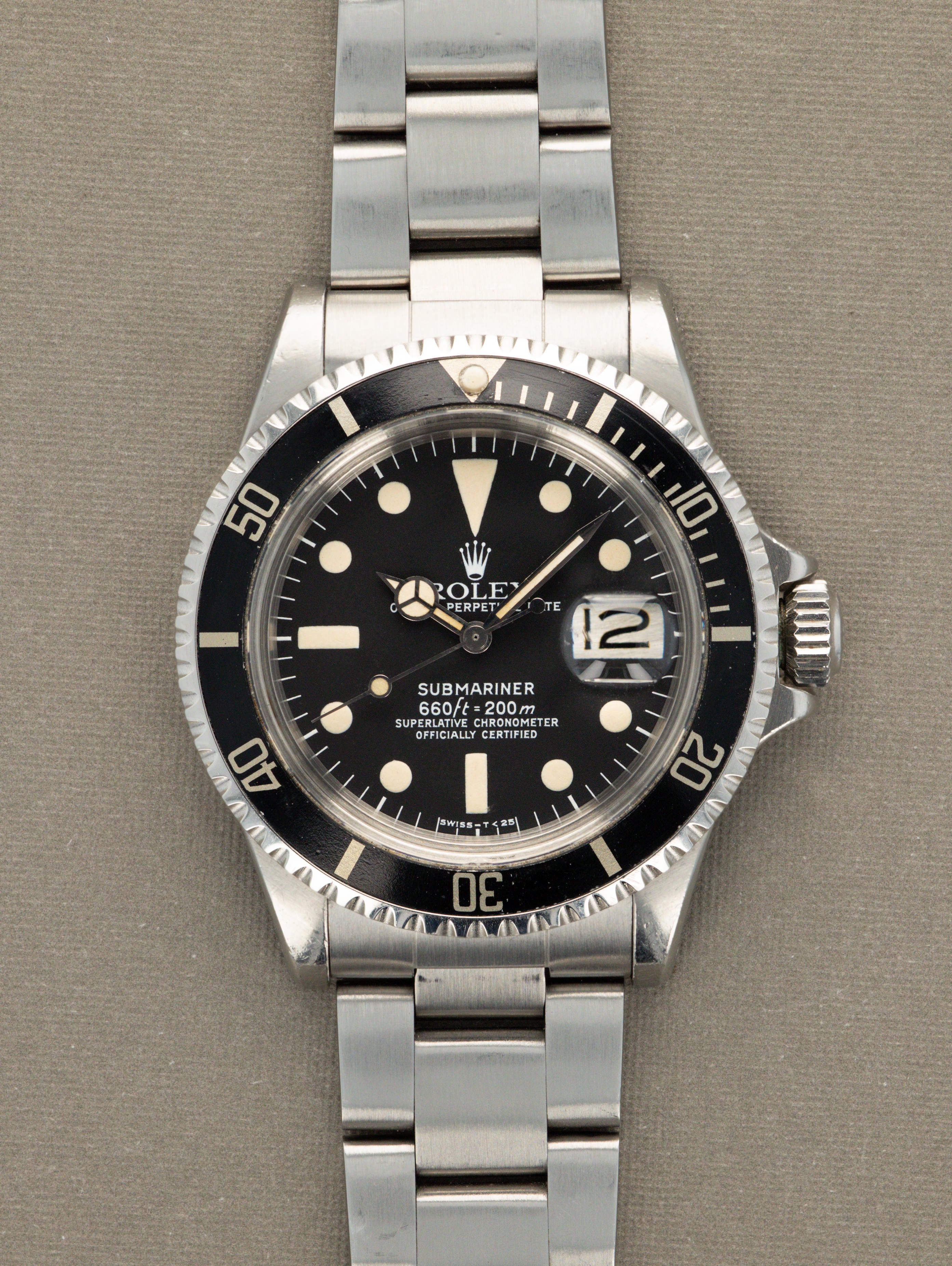 Rolex Submariner Date Ref. 1680 - 'MK1' Dial Unpolished