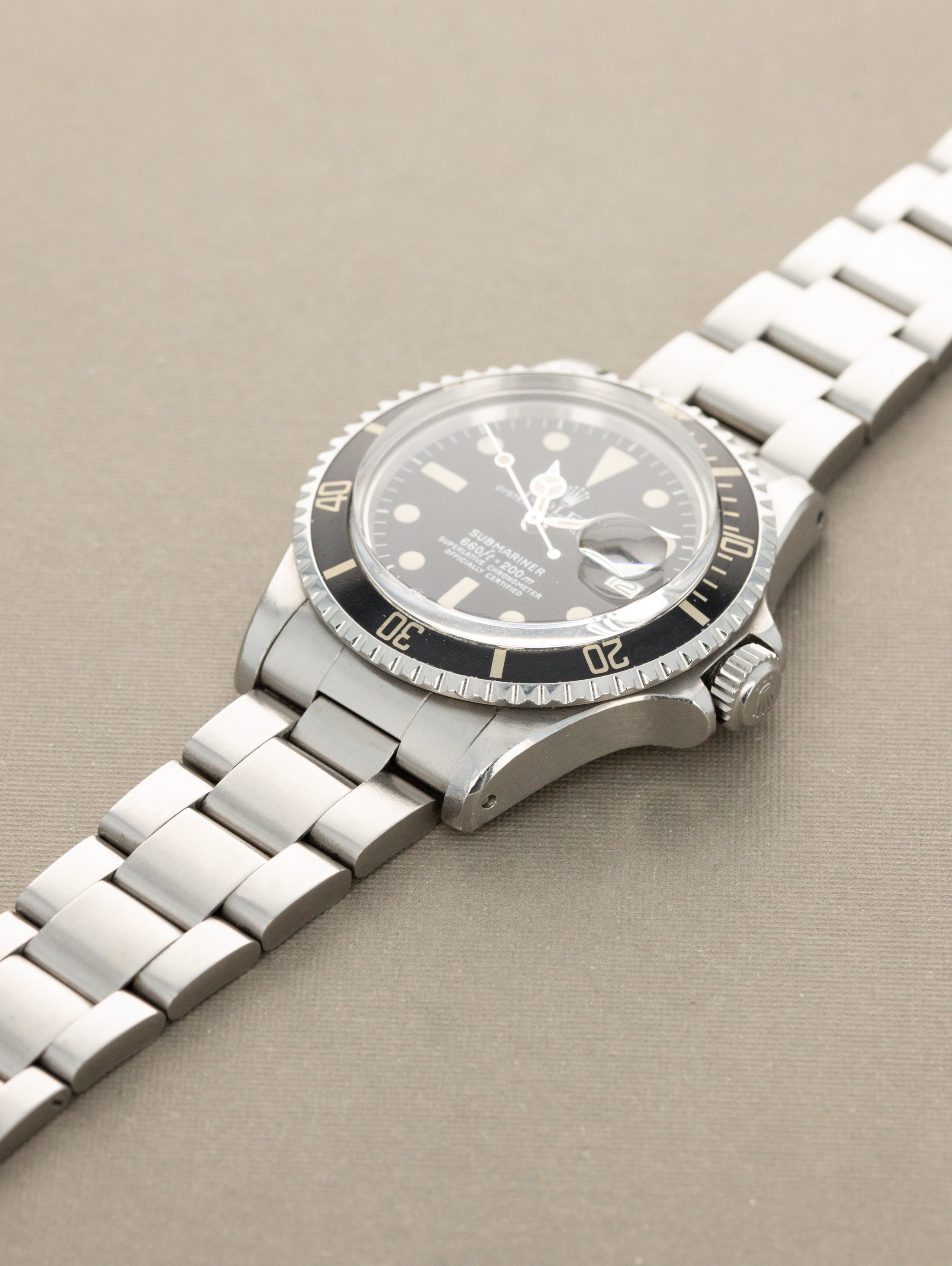 Rolex Submariner Date Ref. 1680 - 'MK1' Dial Unpolished